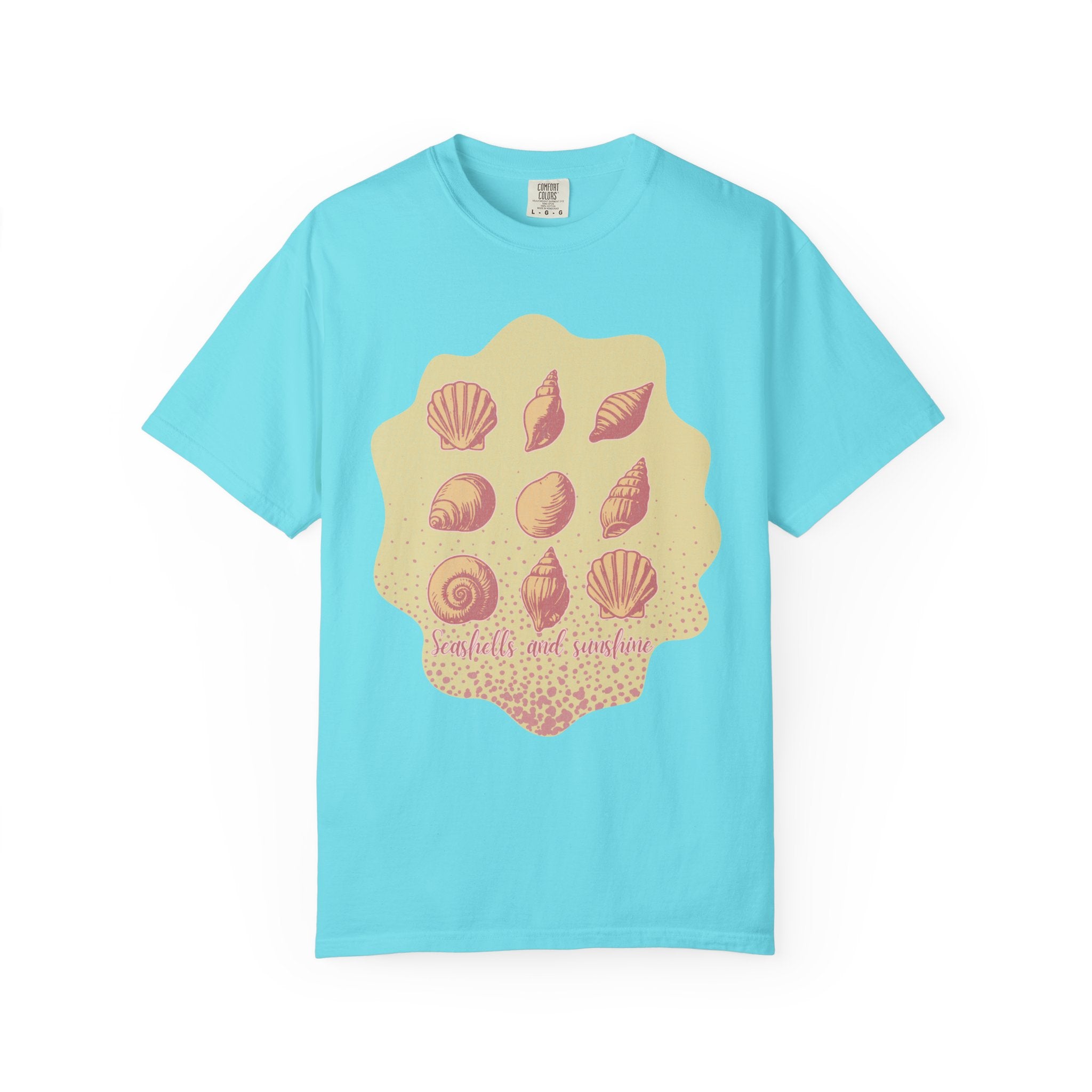 Seashells and Sunlight Textured T-Shirt