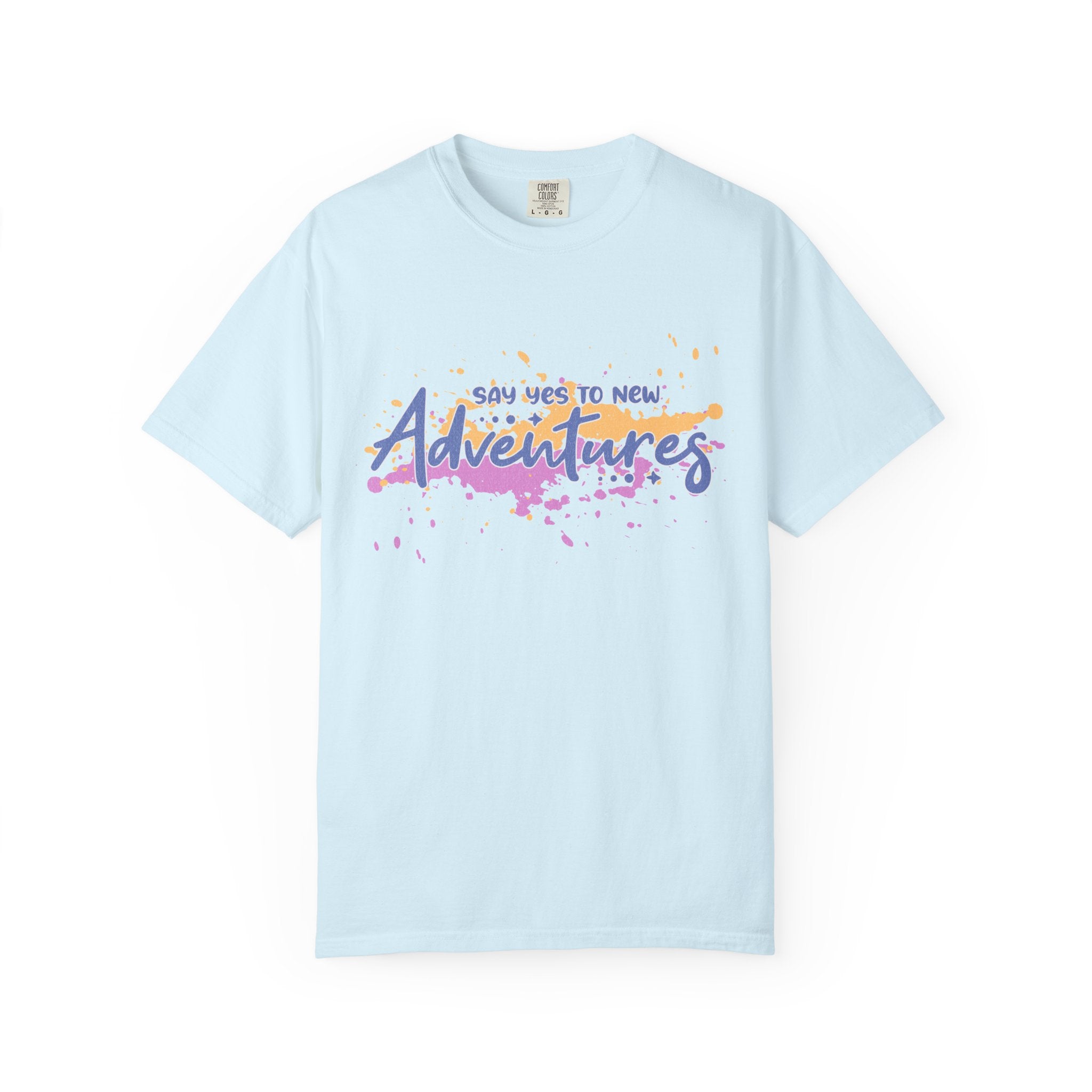Adventure T‑Shirt – "Say Yes to New Adventures" Graphic Tee