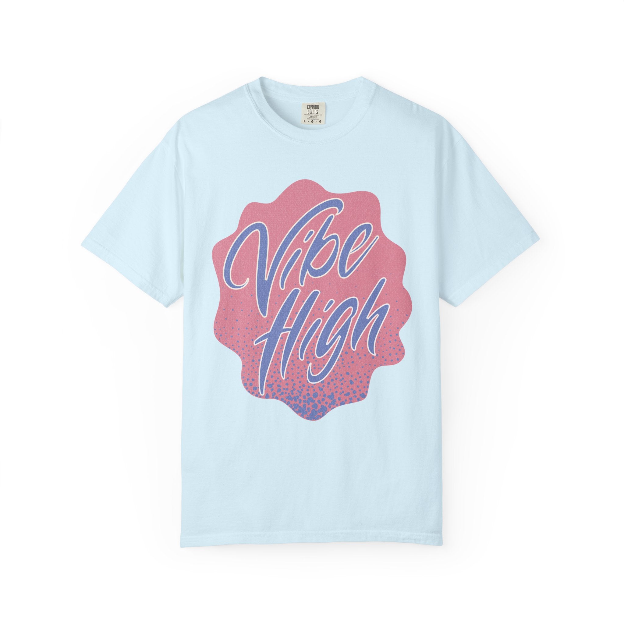 Vibe High Graphic Textured T‑Shirt