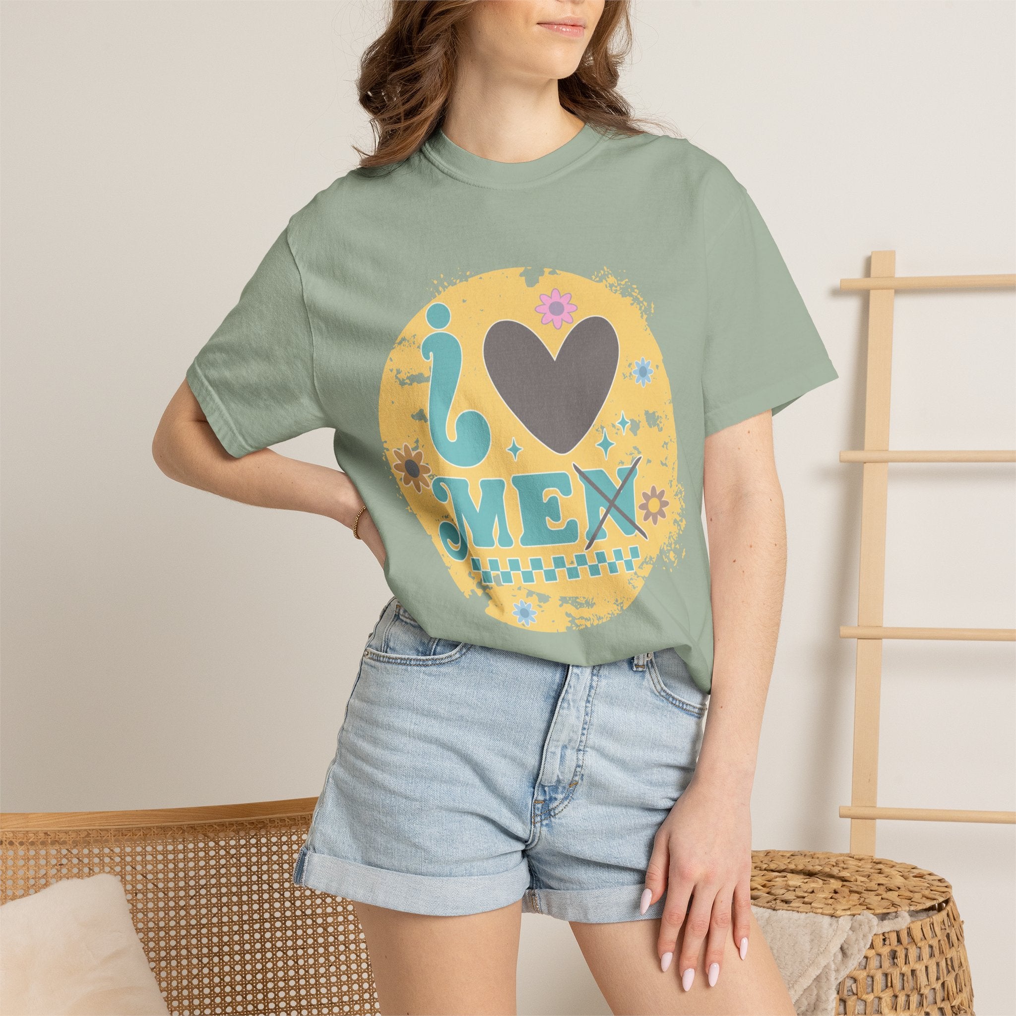 Funny Retro Self Love Retro Textured Tee