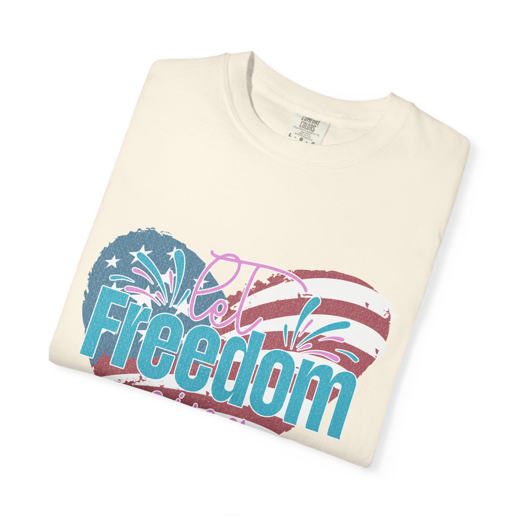 Let Freedom Ring Patriotic  Textured Shirt