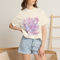Mom's Are Magical Textured T-Shirt — Floral  Mother's Day Tee