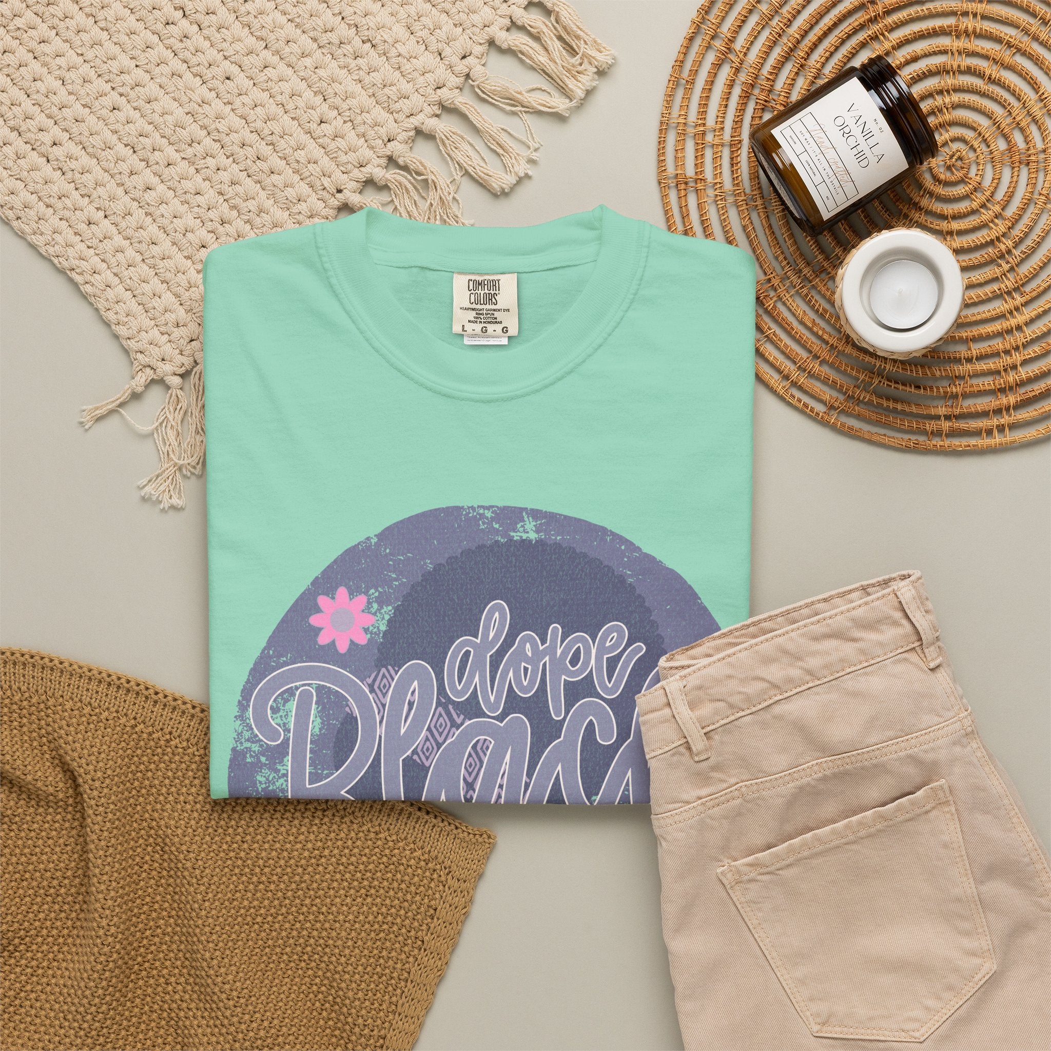 Vintage Floral 'Love Blooms Within' T-Shirt