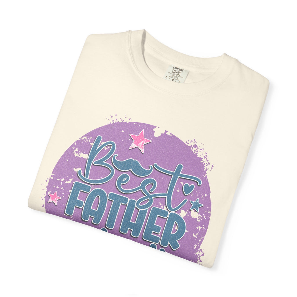Best Father Ever Textured T-Shirt — Father’s Day Gift Tee