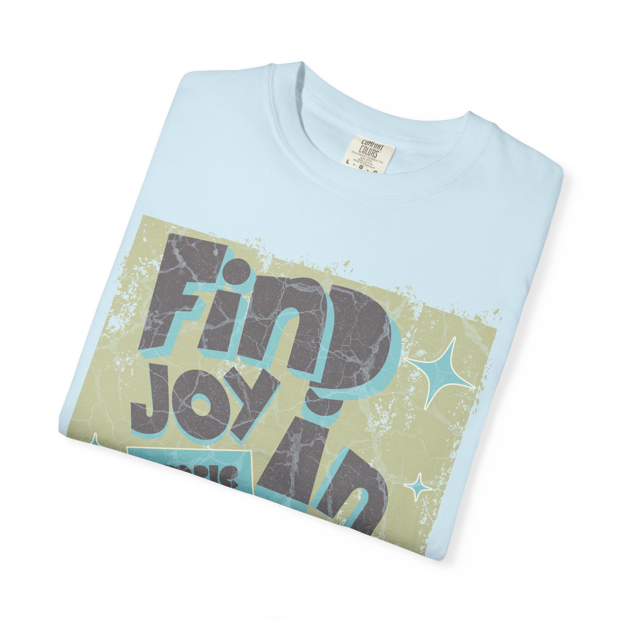 Find Joy In Simple Things Textured T-Shirt