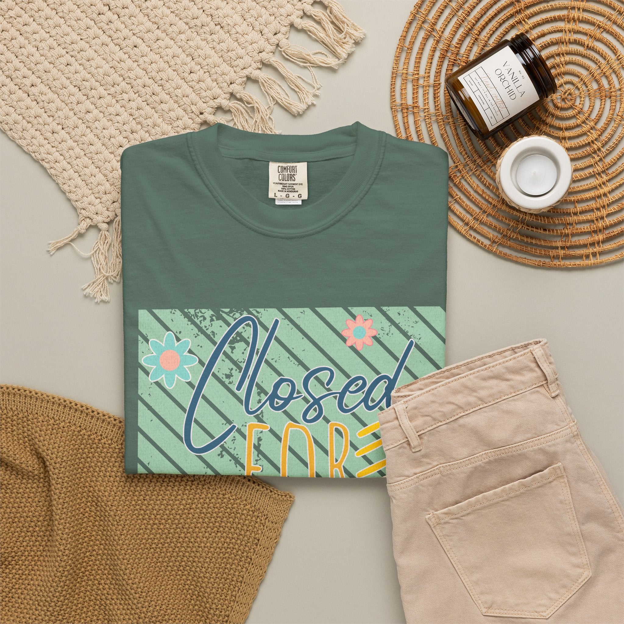 Closed For Social Media Detox Textured Tee