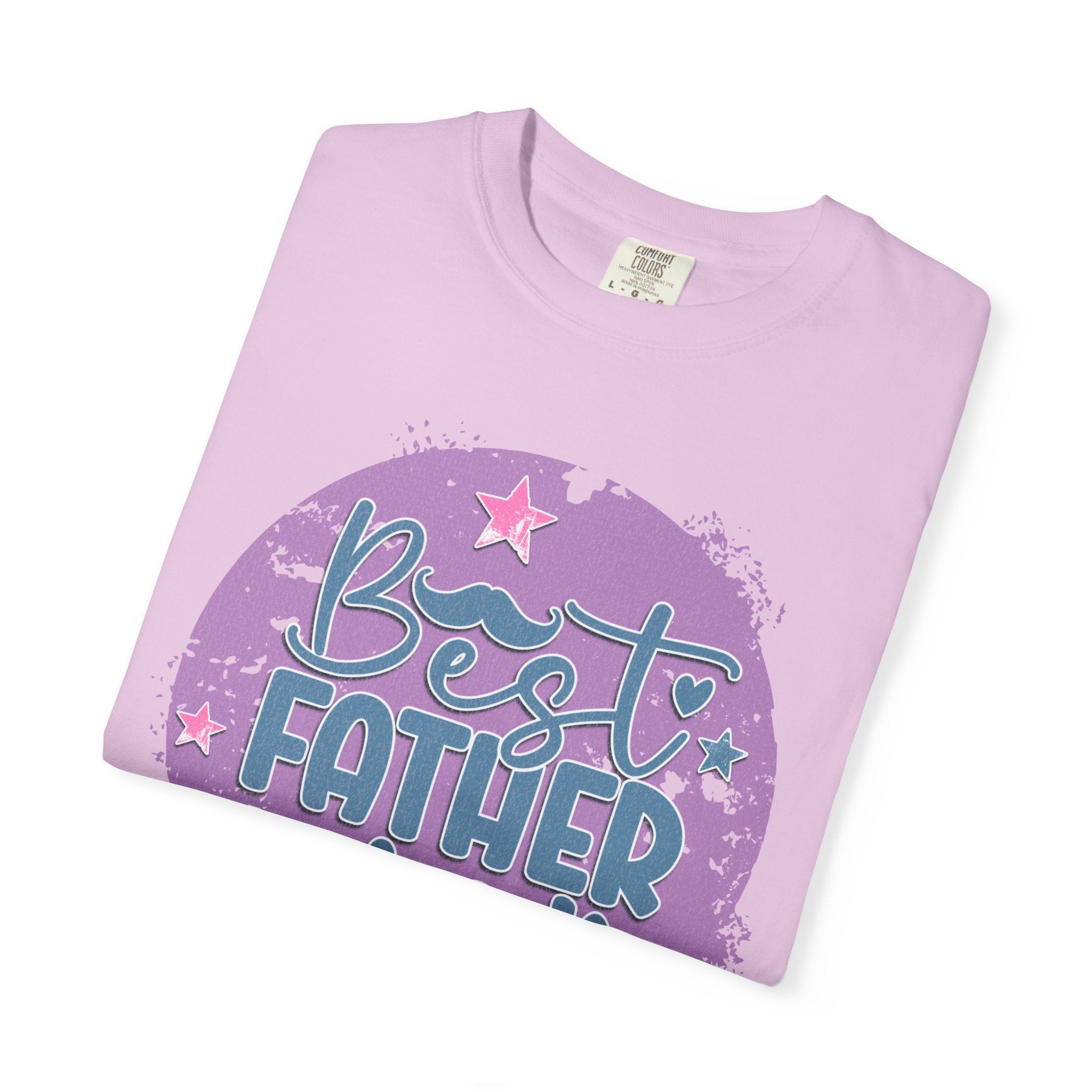 Best Father Ever Textured T-Shirt — Father’s Day Gift Tee