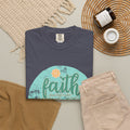 Faith Makes All Things Possible T-Shirt |Textured Inspirational Tee