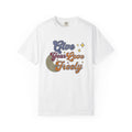 Textured Give Your Love Freely Retro Graphic T-Shirt