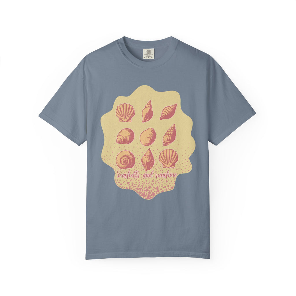 Seashells and Sunlight Textured T-Shirt