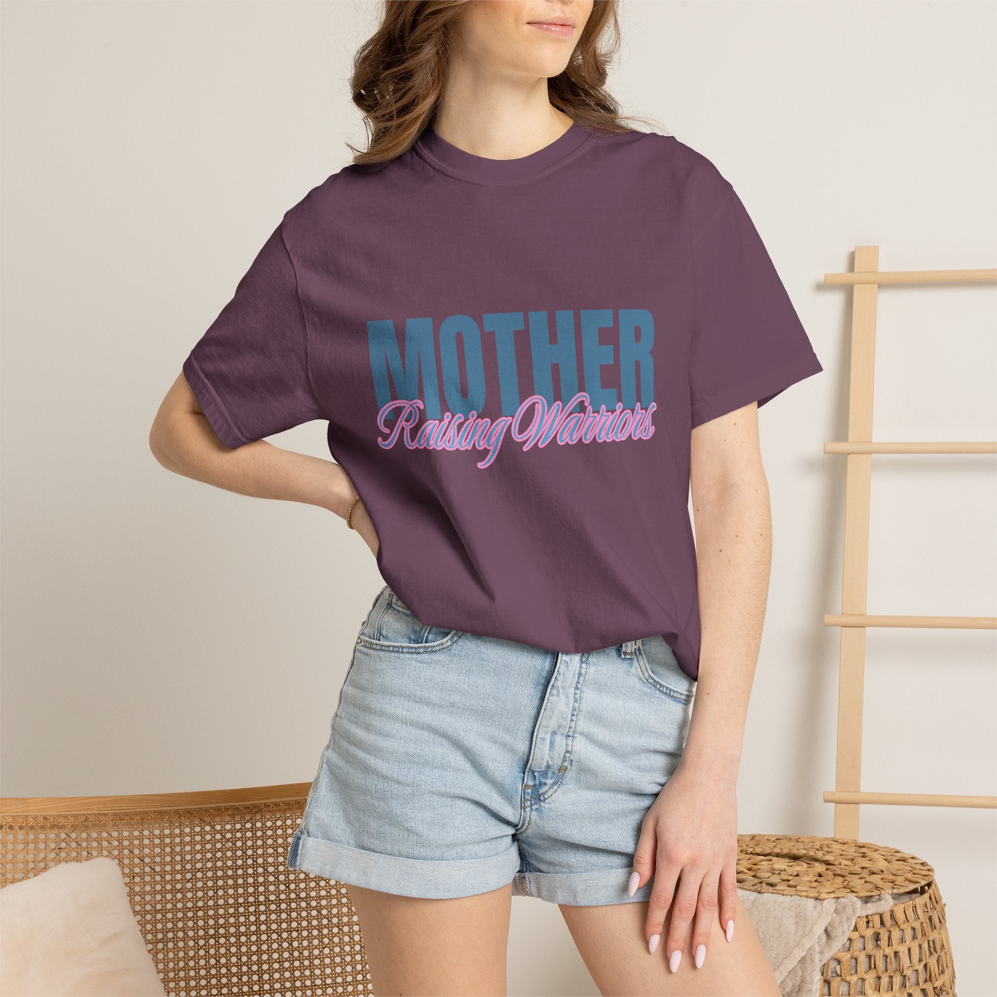 Mother Raising Warriors Retro Textured Tee
