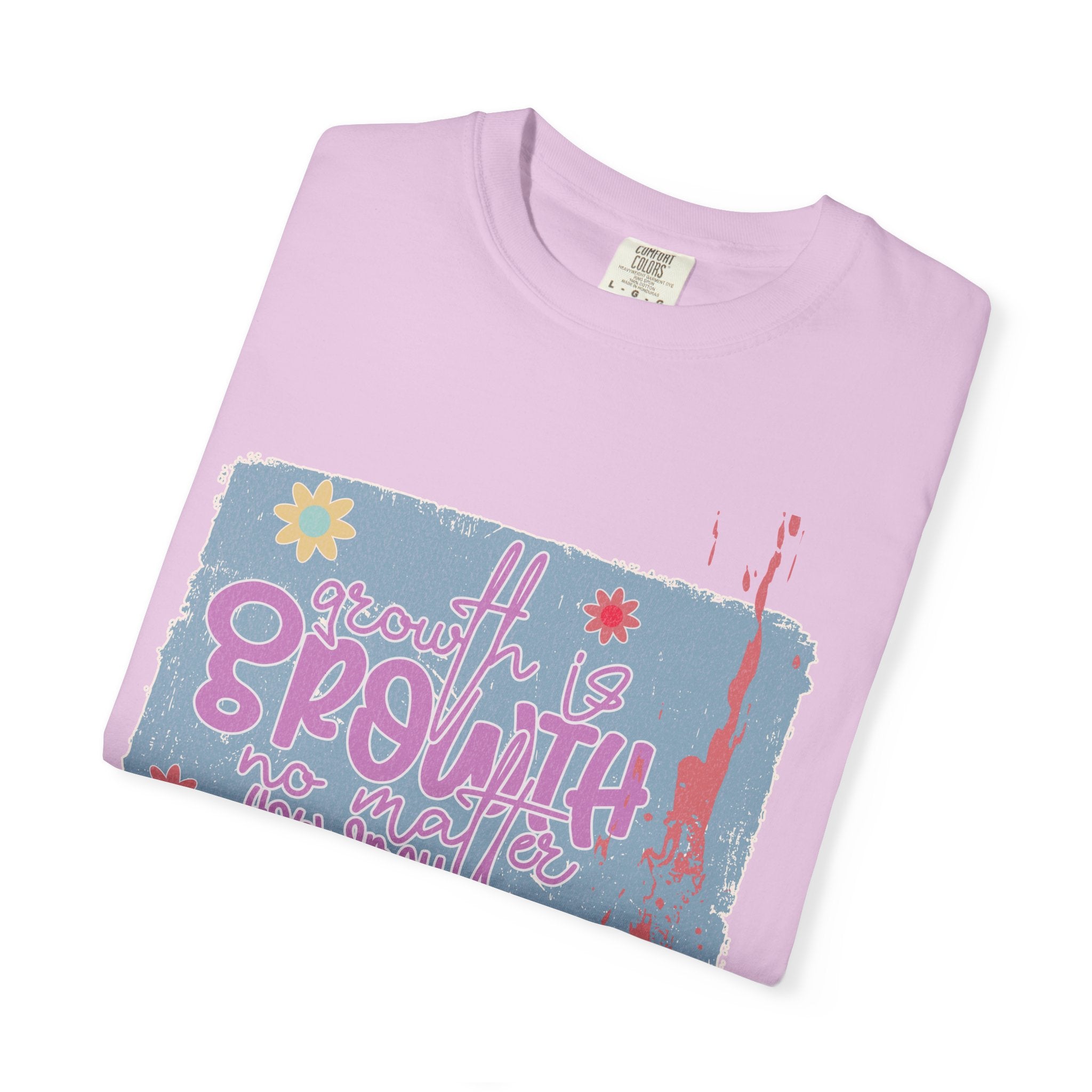 Textured Retro Growth Is Growth Tee