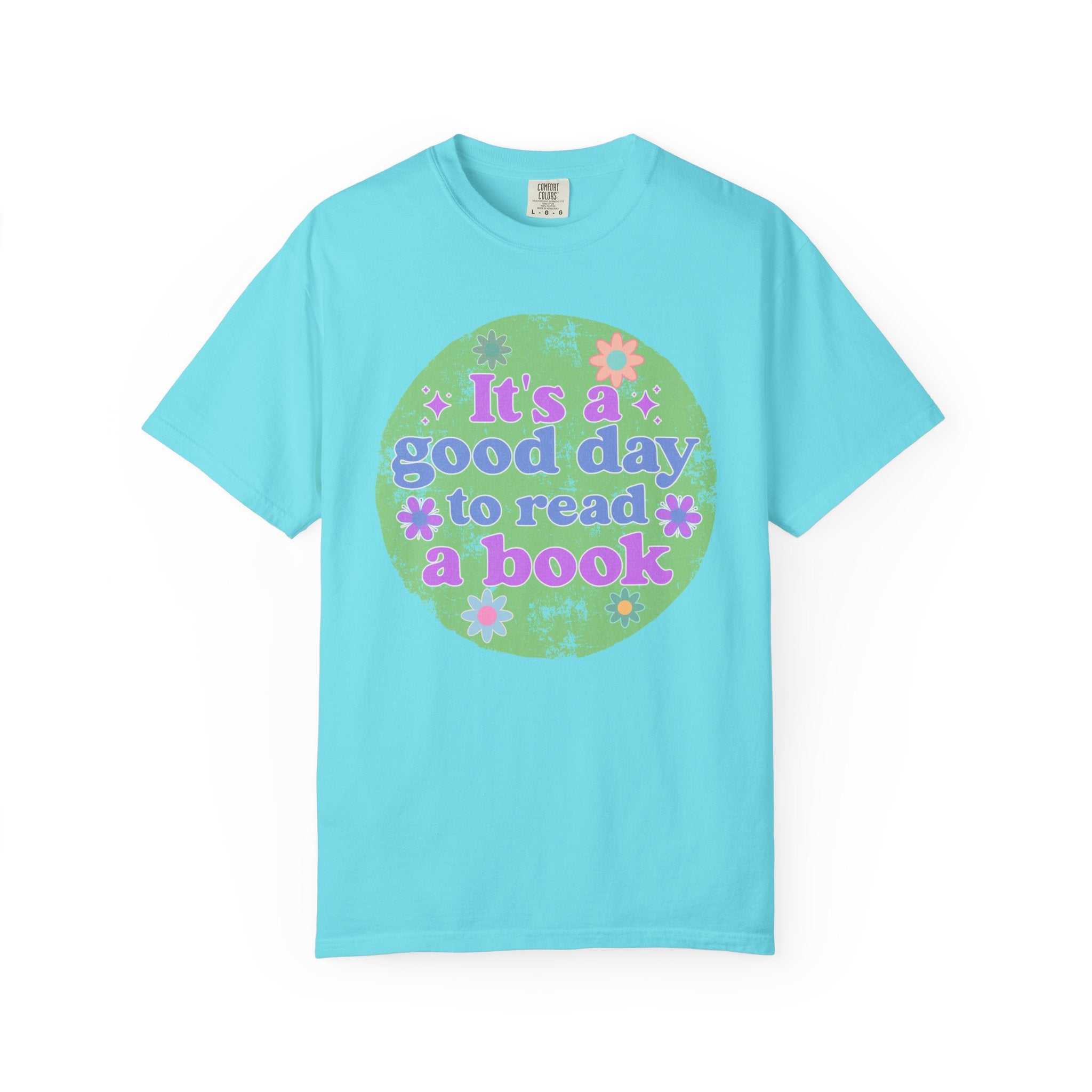 It's a Good Day to Read a Book Textured T-Shirt