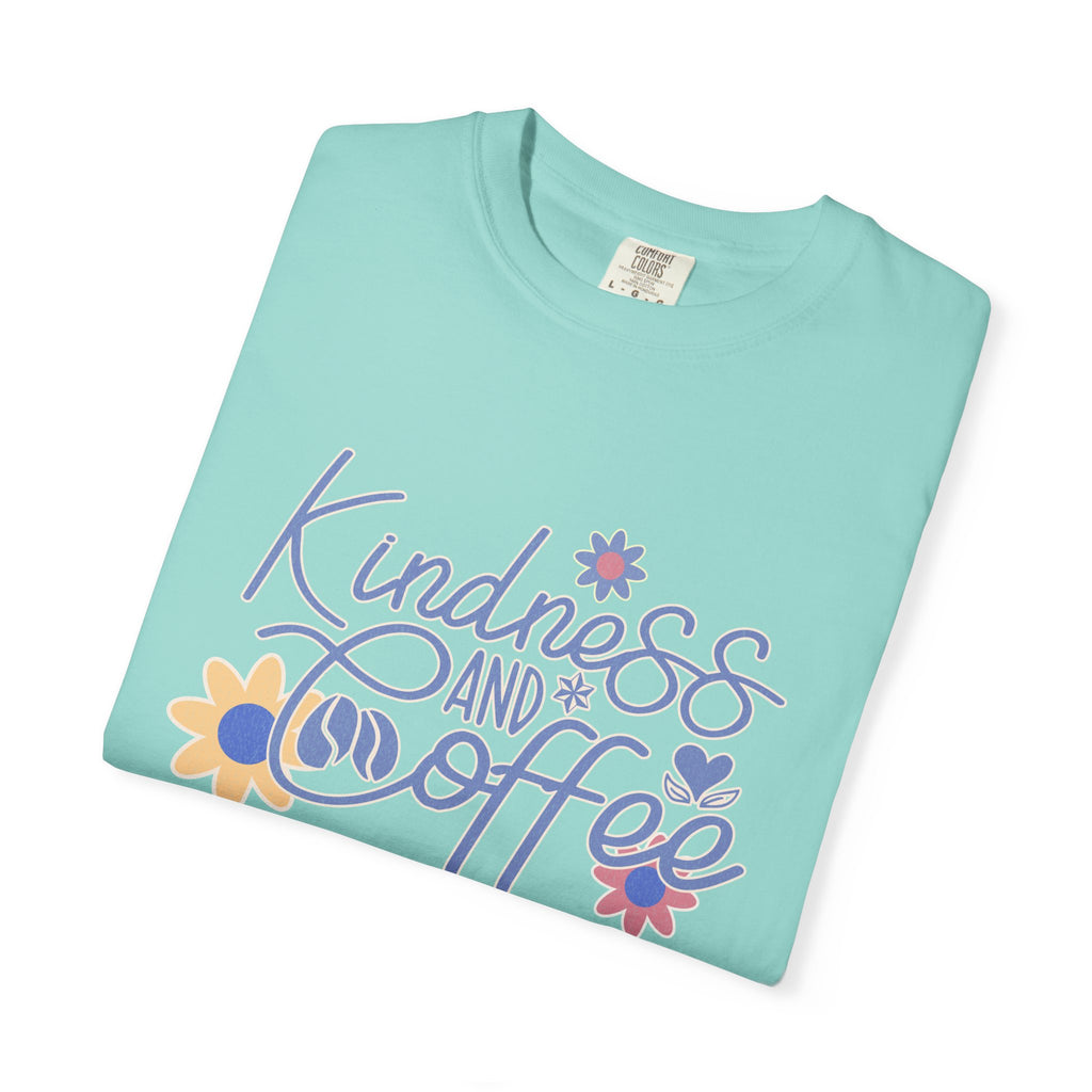 Textured Kindness and Coffee T-Shirt