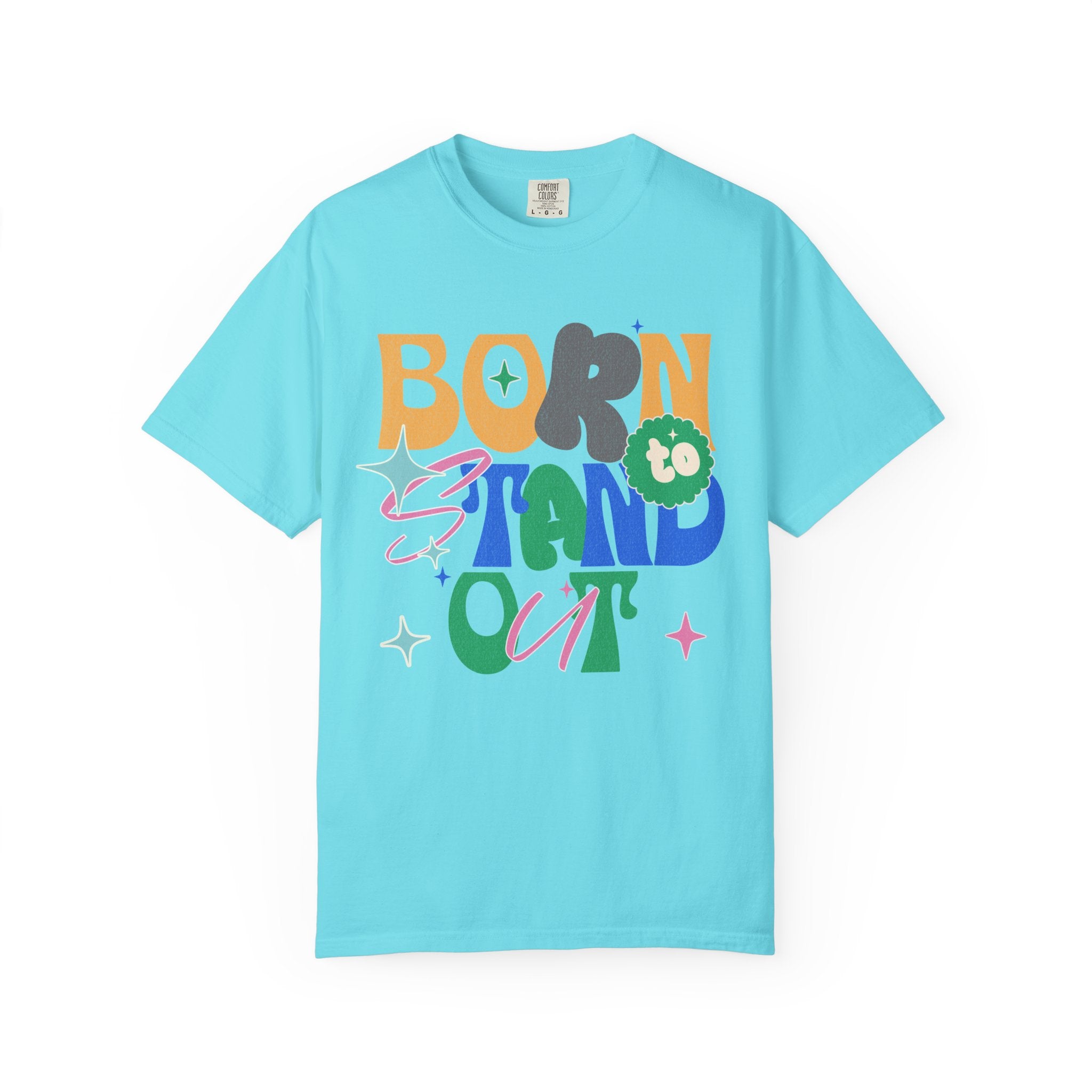 Born to Stand Out Textured T-Shirt