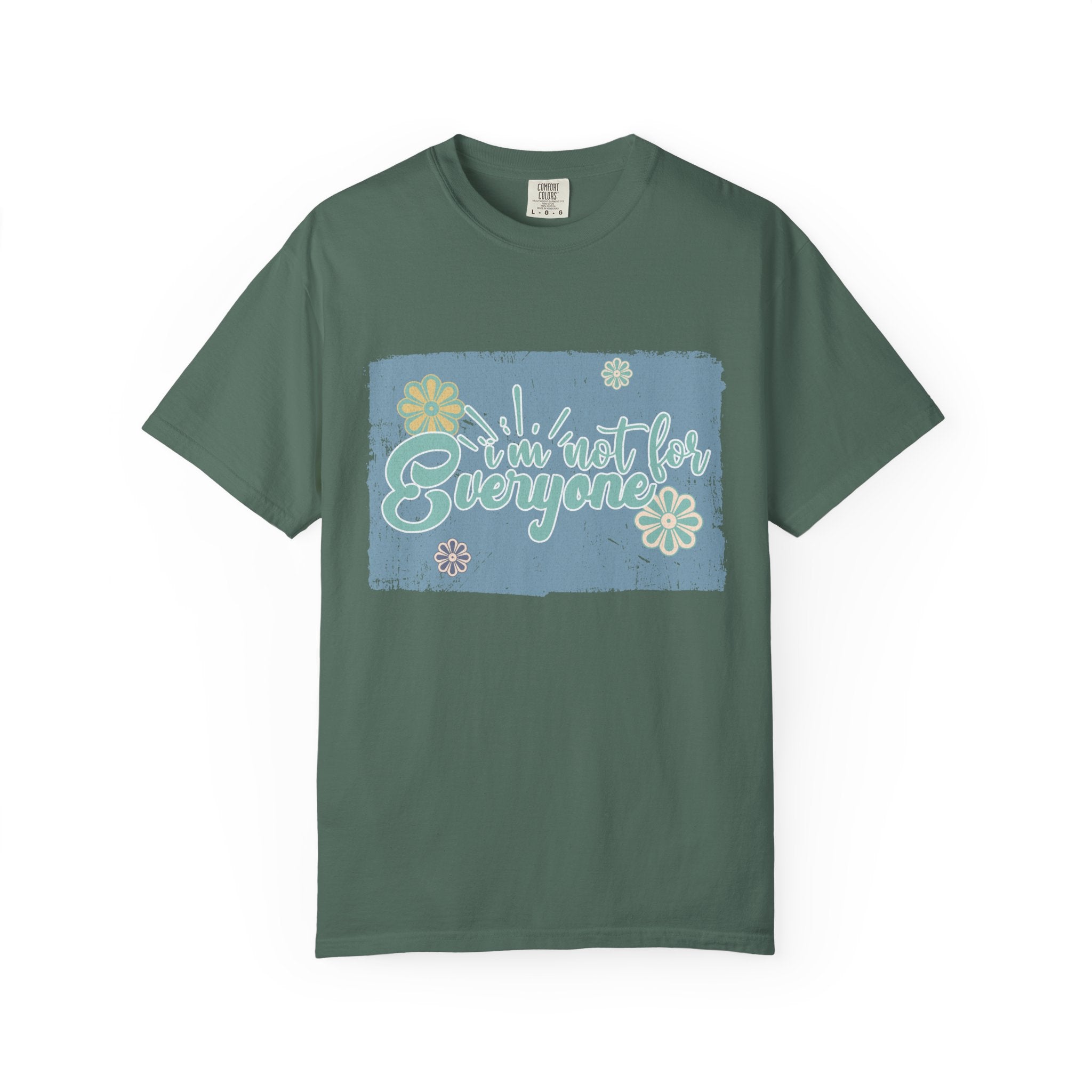 Textured Retro I'm Not For Everyone Tee