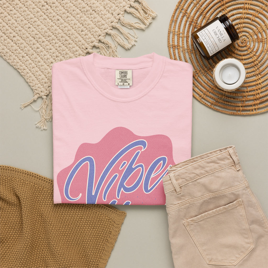 Vibe High Graphic Textured T‑Shirt