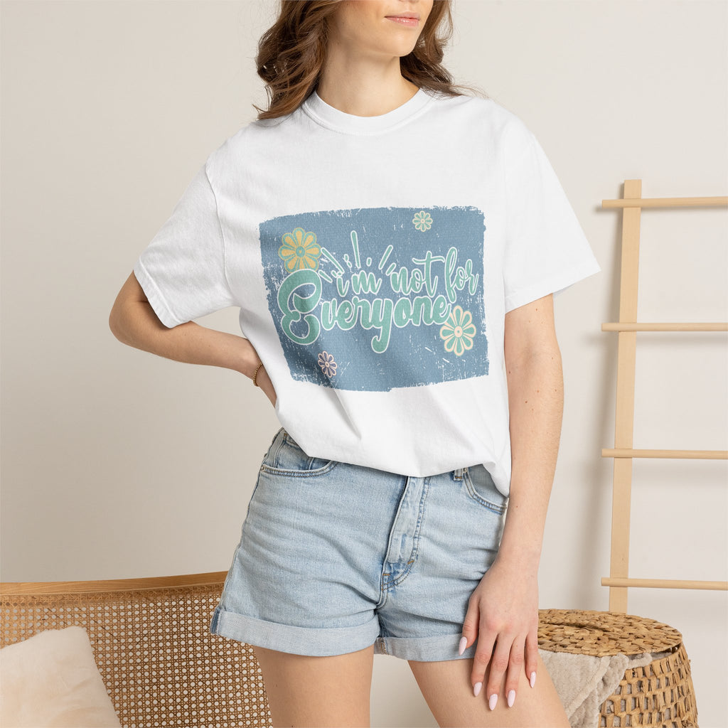 Textured Retro I'm Not For Everyone Tee