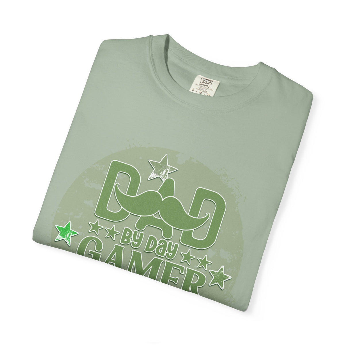 Dad By Day Gamer By Night Textured T-Shirt