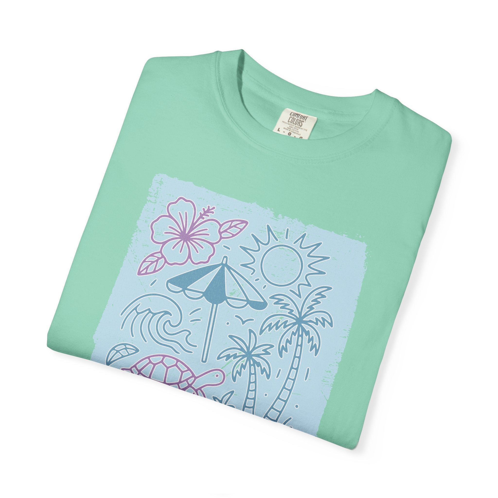 Meet Me at the Beach Textured T-Shirt