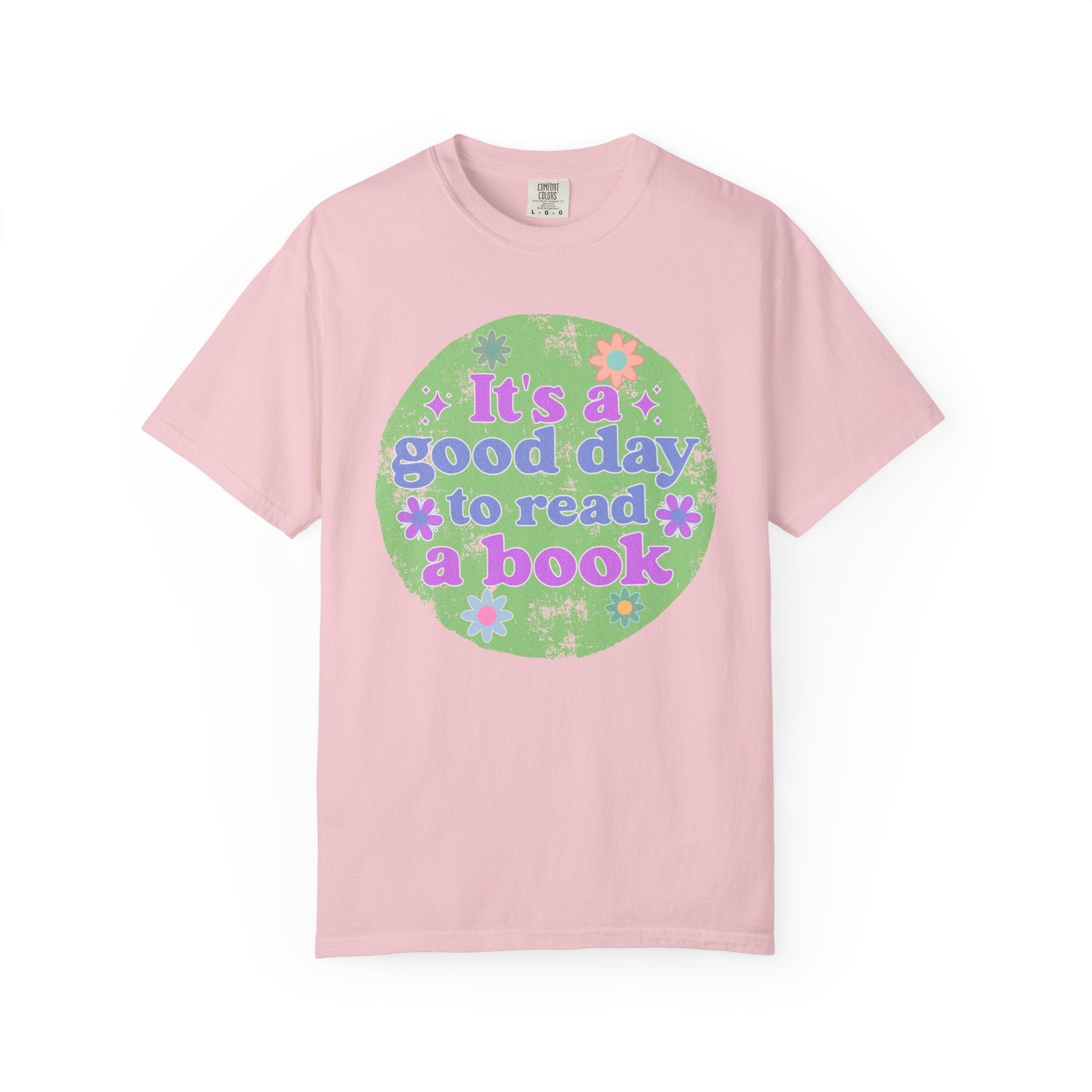 It's a Good Day to Read a Book Textured T-Shirt