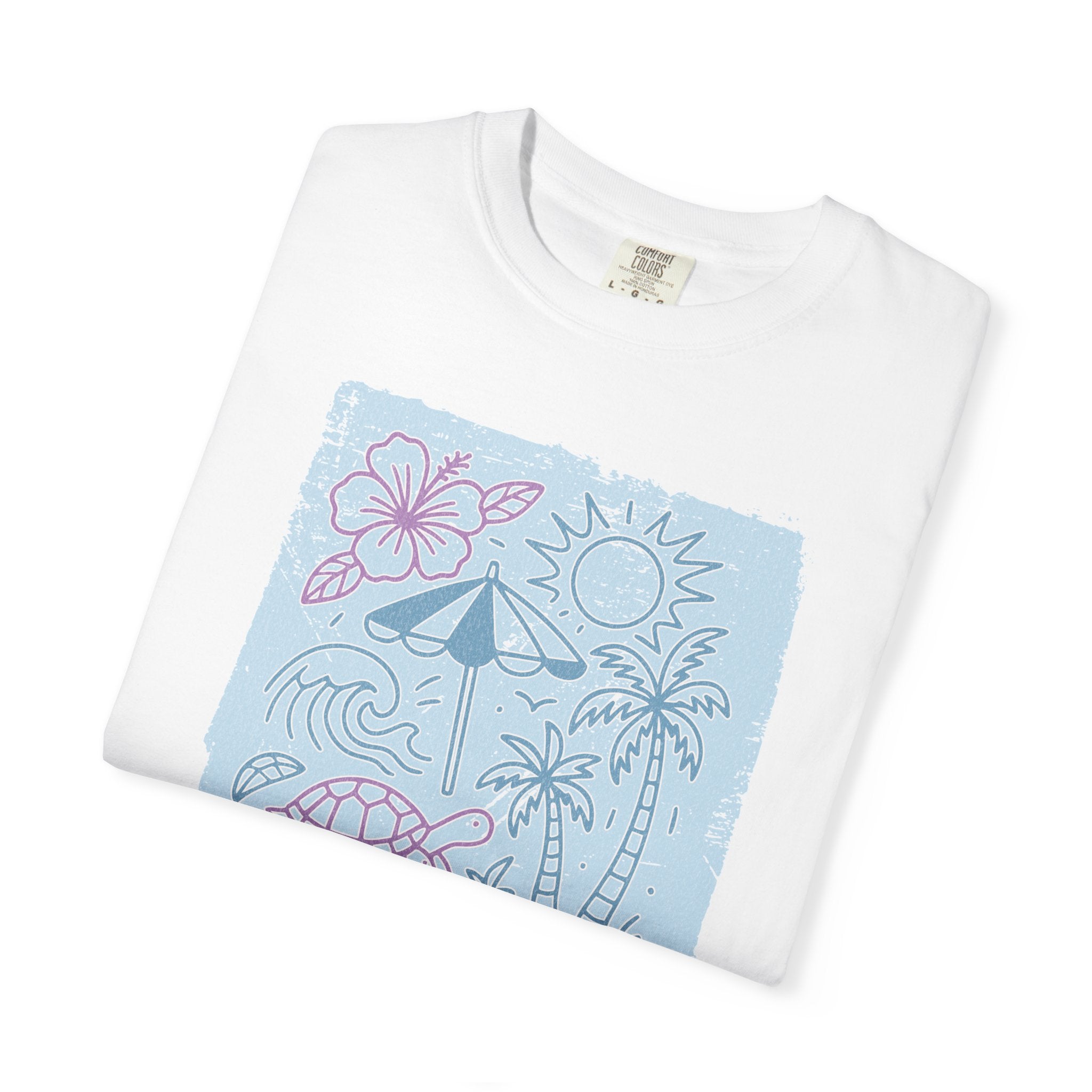 Meet Me at the Beach Textured T-Shirt