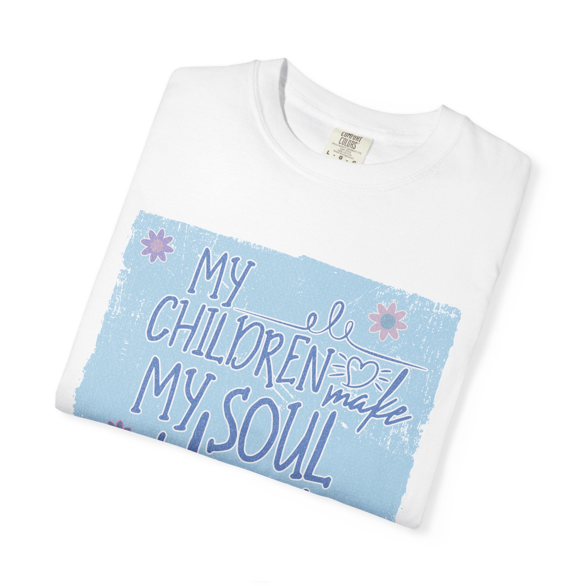 My Children Make My Soul Happy Textured T-Shirt