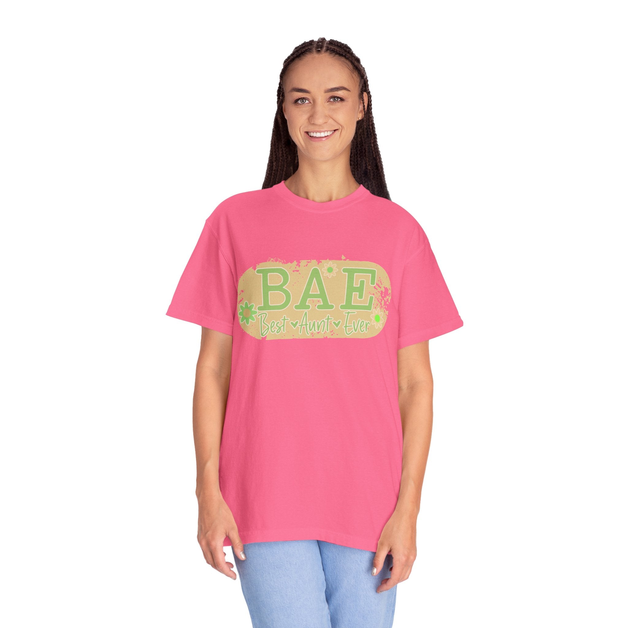 BAE Best Aunt Ever Textured T‑Shirt