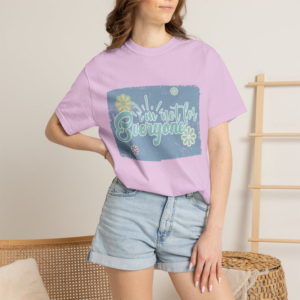 Textured Retro I'm Not For Everyone Tee