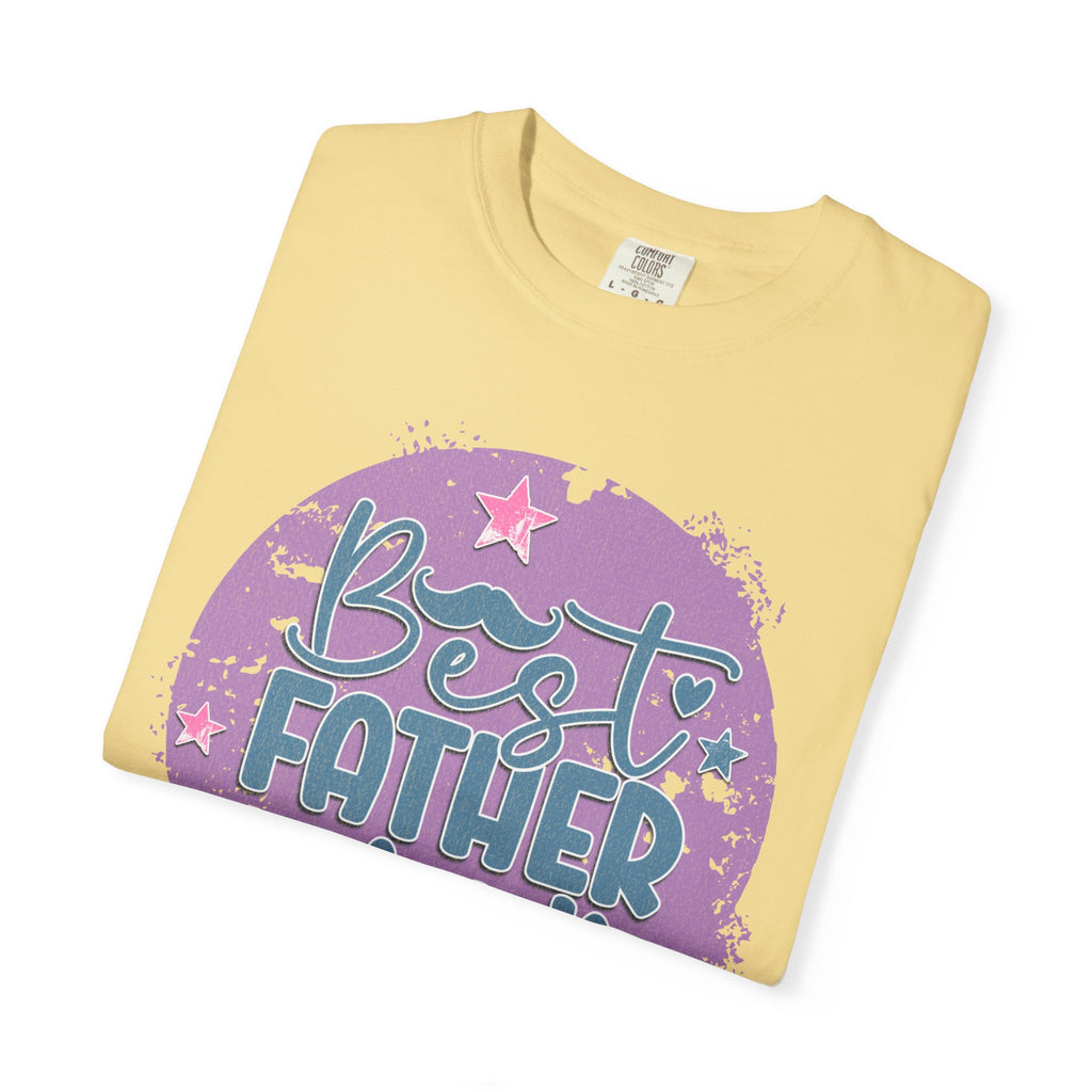 Best Father Ever Textured T-Shirt — Father’s Day Gift Tee