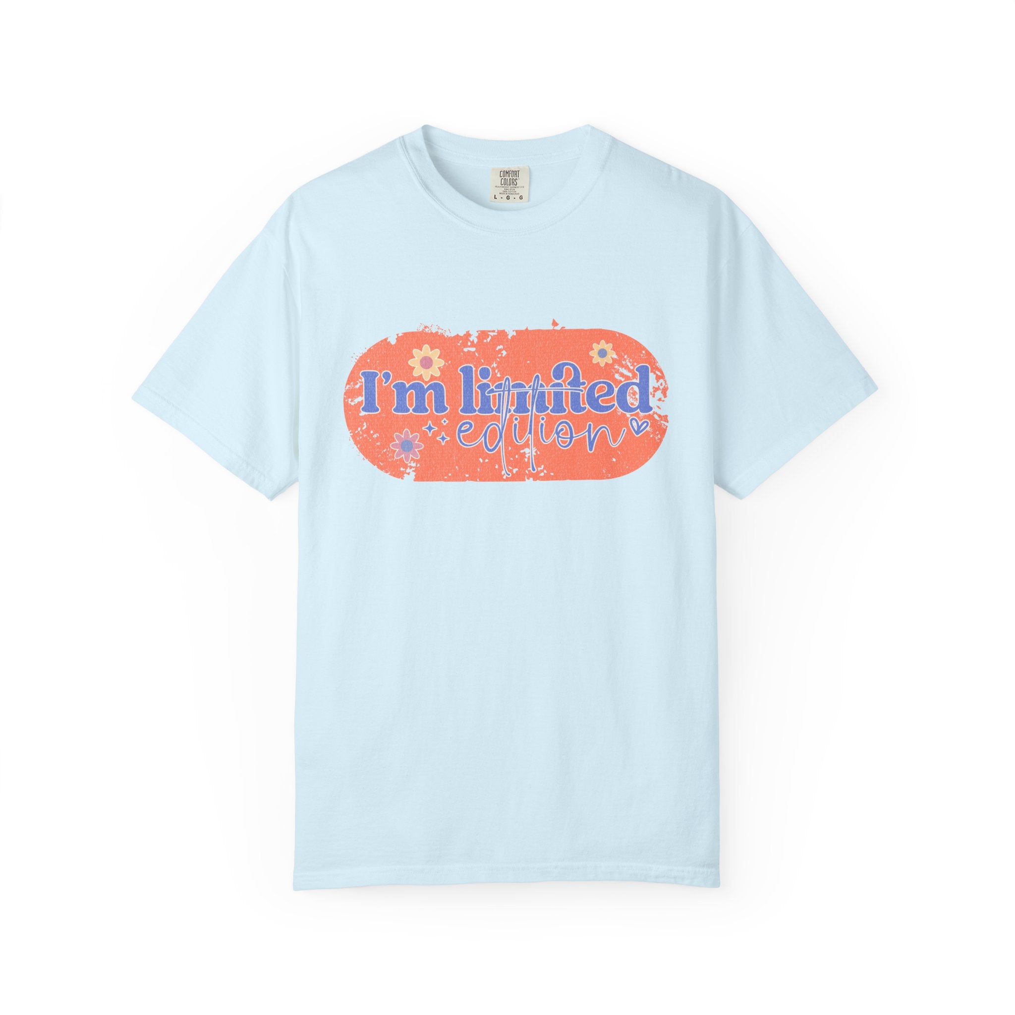 Textured I'm Limited Edition T-Shirt — Retro Floral Graphic Tee
