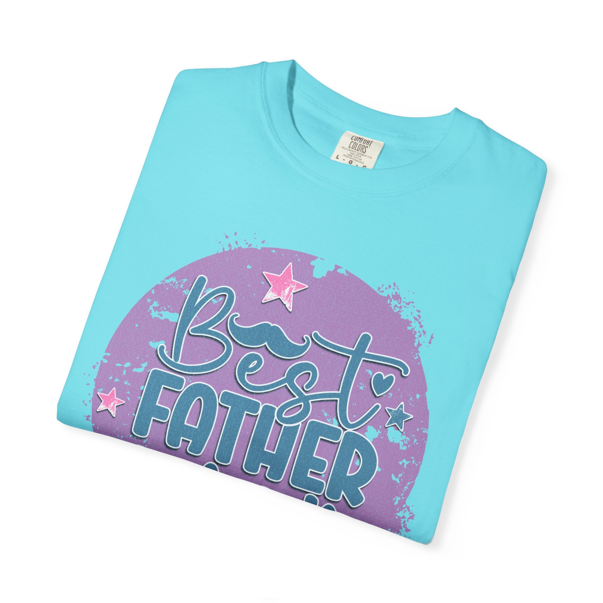 Best Father Ever Textured T-Shirt — Father’s Day Gift Tee