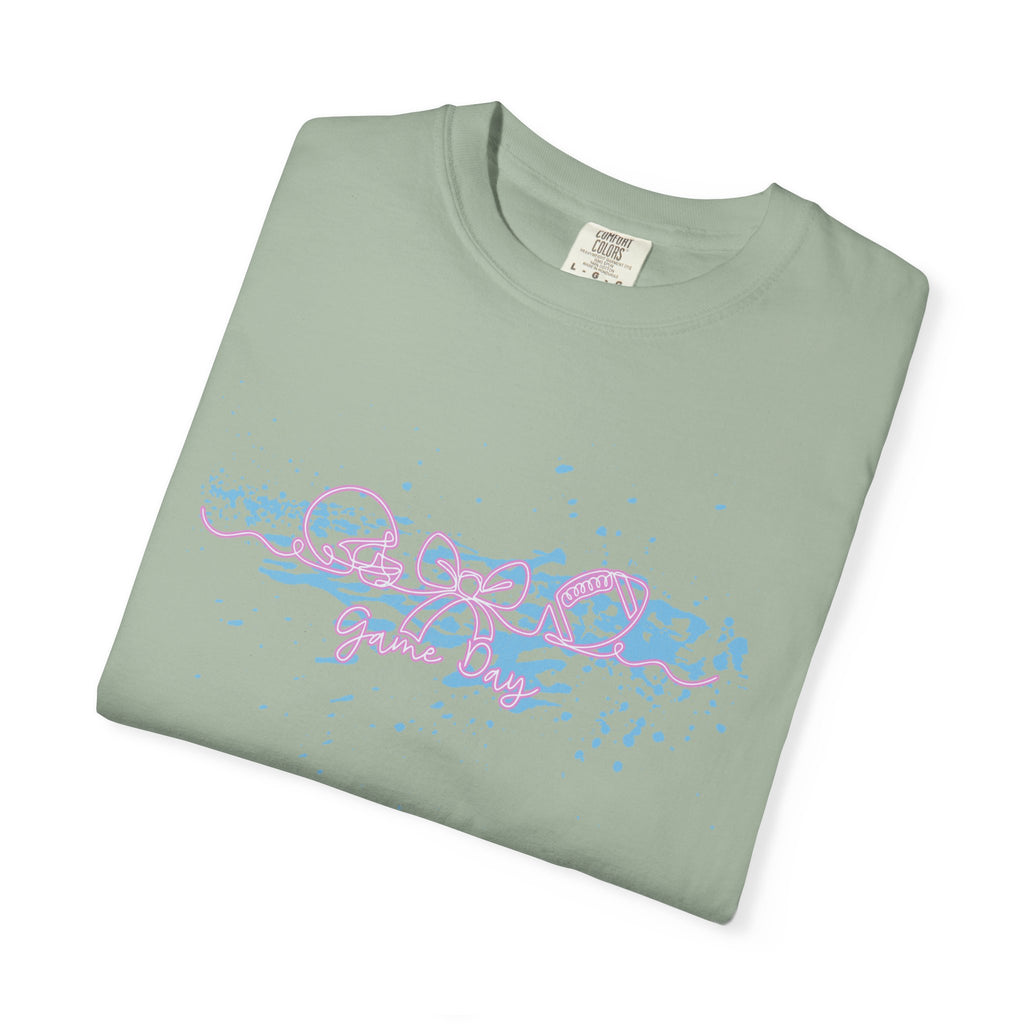 Coquette Aesthetic Football Game Day Textured Tee