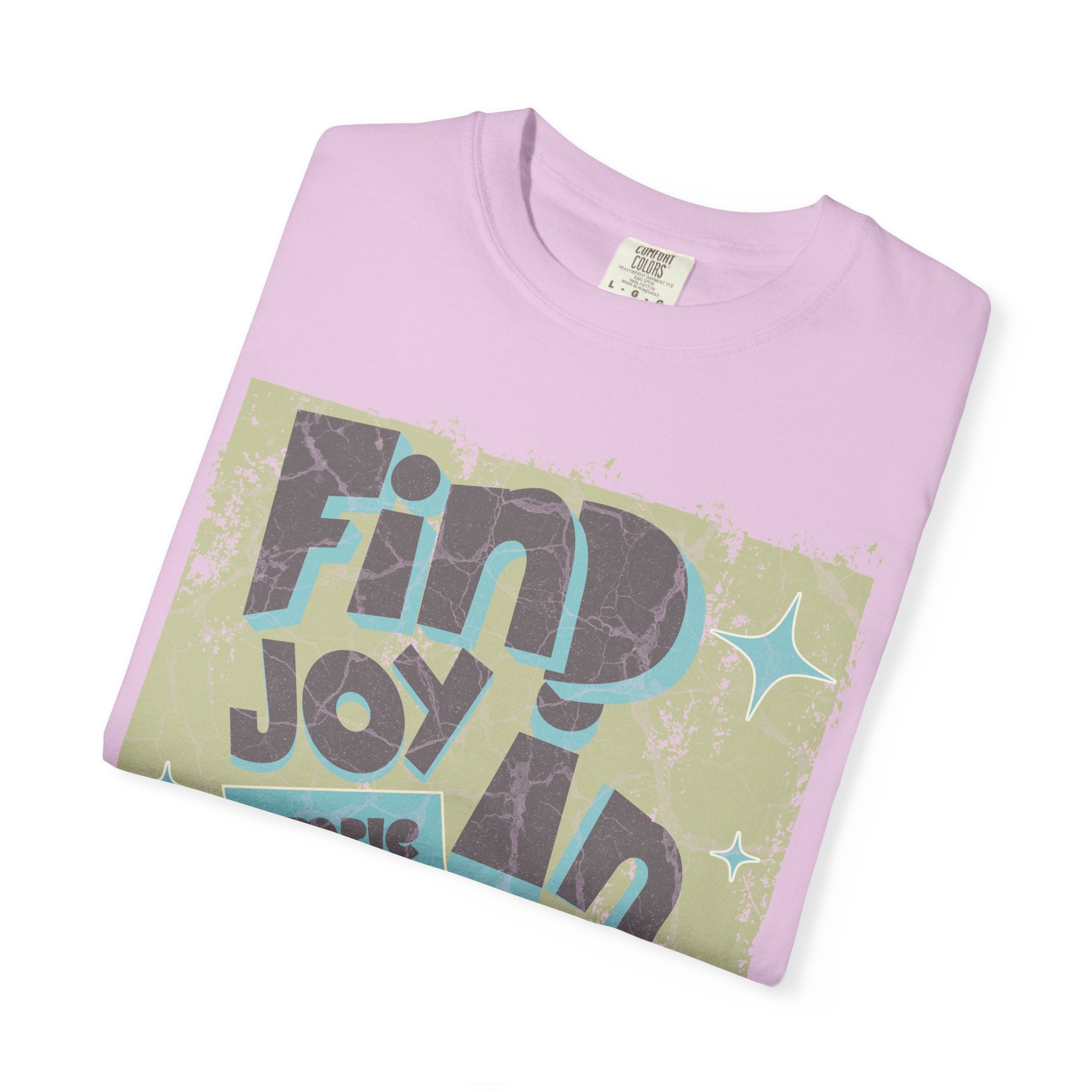 Find Joy In Simple Things Textured T-Shirt