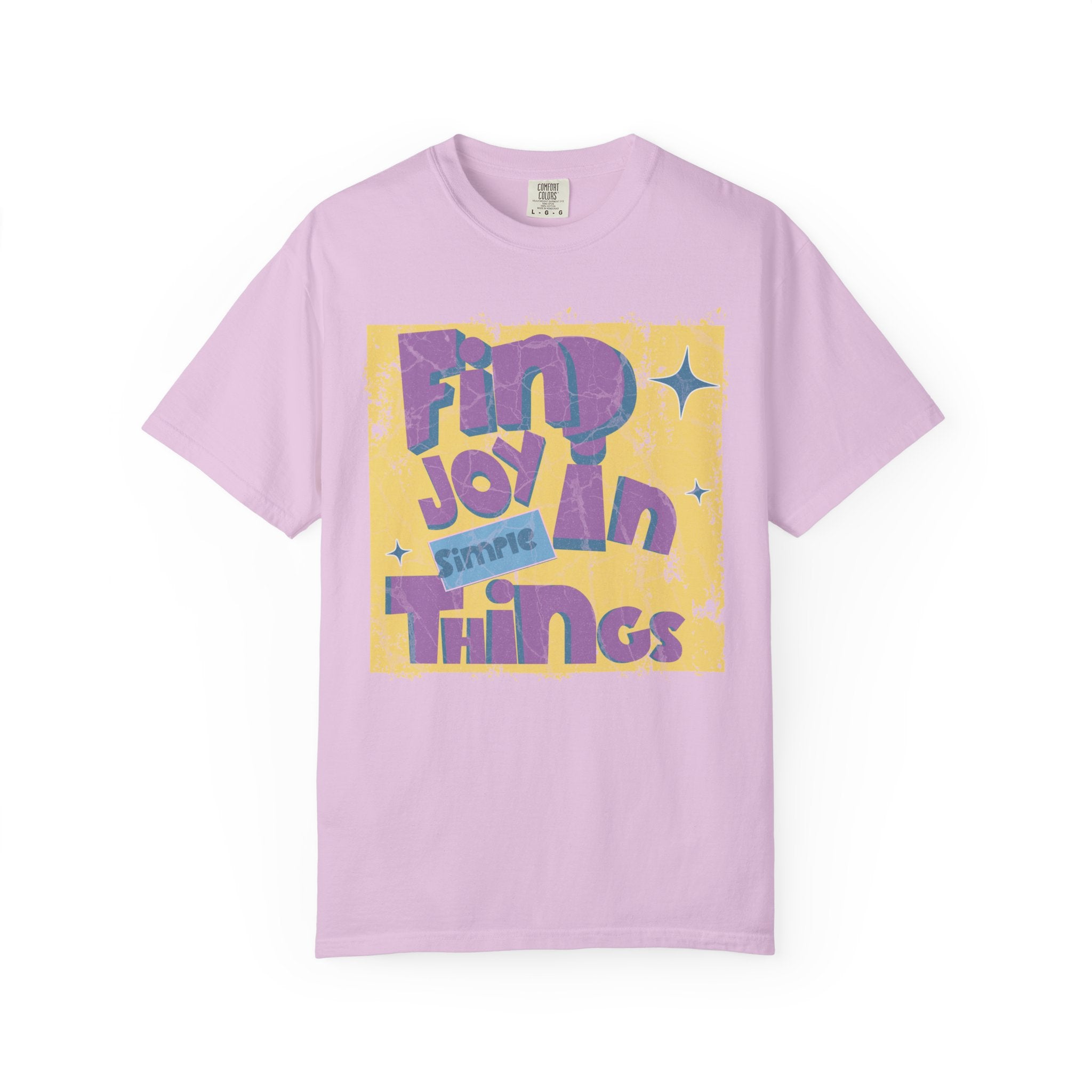 Find Joy In Small Things Textured T-Shirt