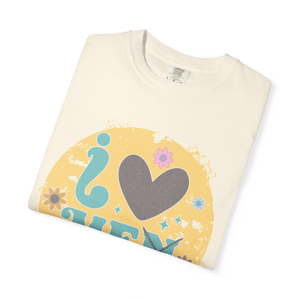 Funny Retro Self Love Retro Textured Tee