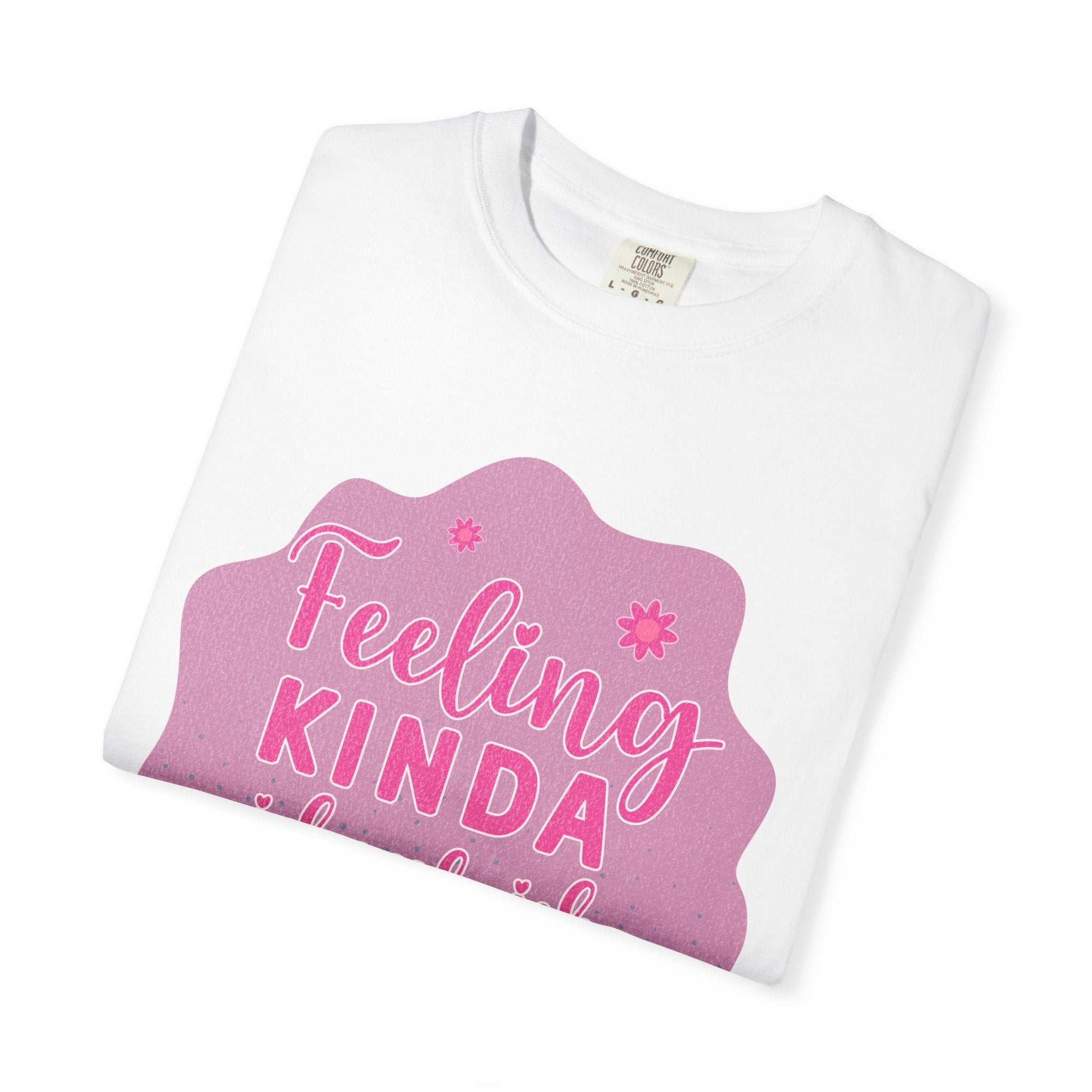 Feeling Kinda IDGAF Textured Retro Tee