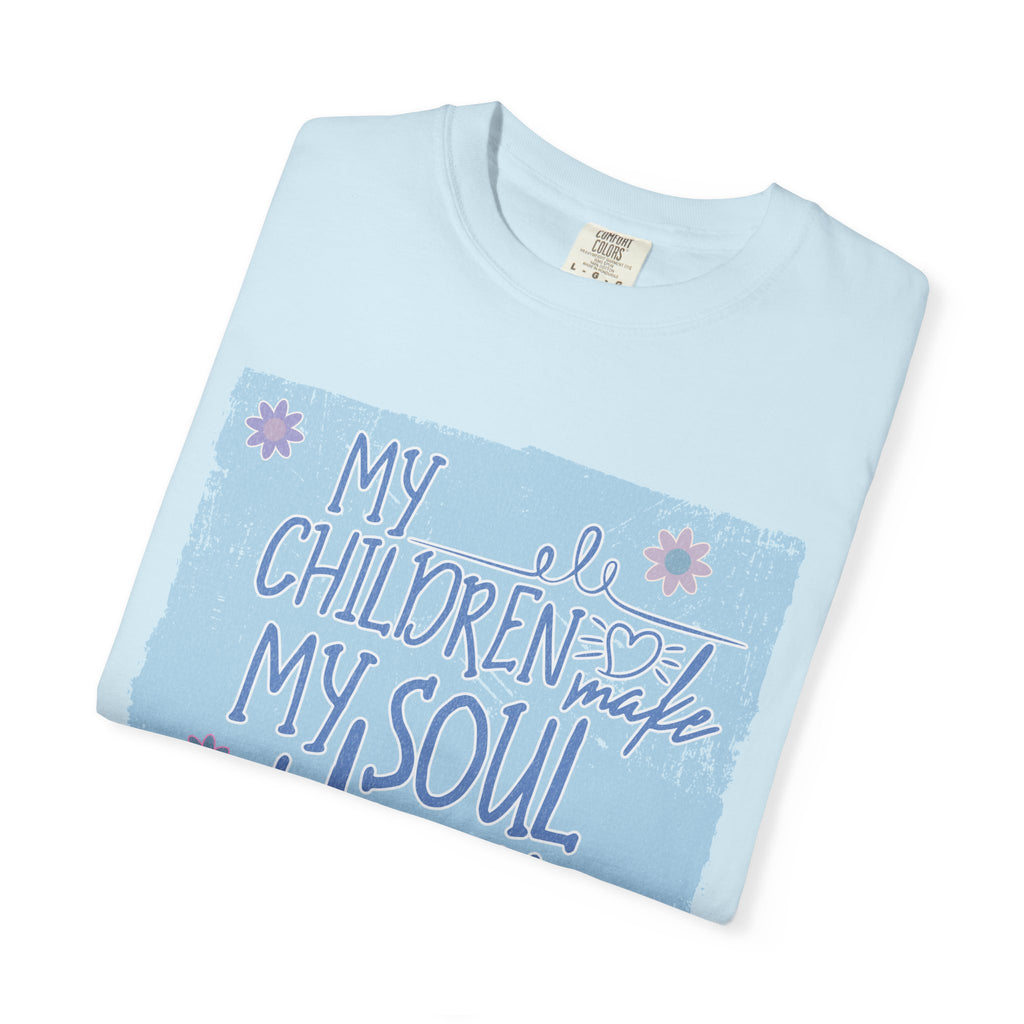 My Children Make My Soul Happy Textured T-Shirt