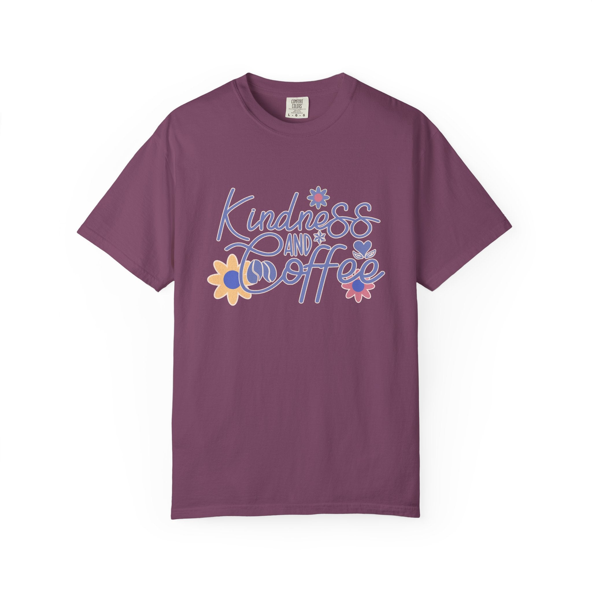 Textured Kindness and Coffee T-Shirt