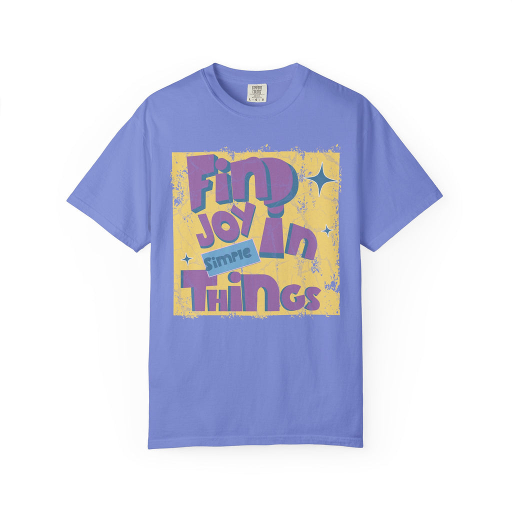 Find Joy In Small Things Textured T-Shirt