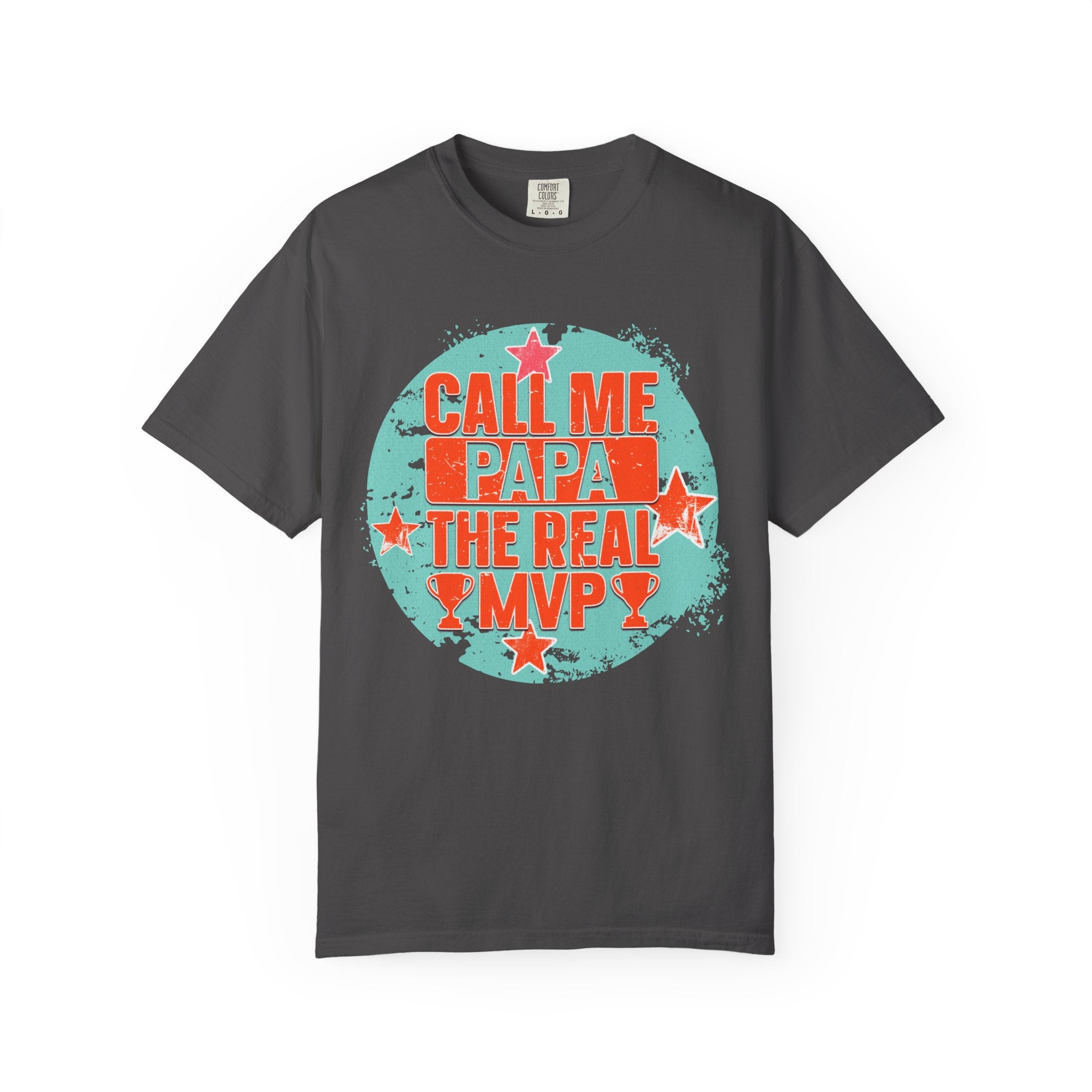 Call Me Papa The Real MVP T-Shirt — Father’s Day Dad Gift