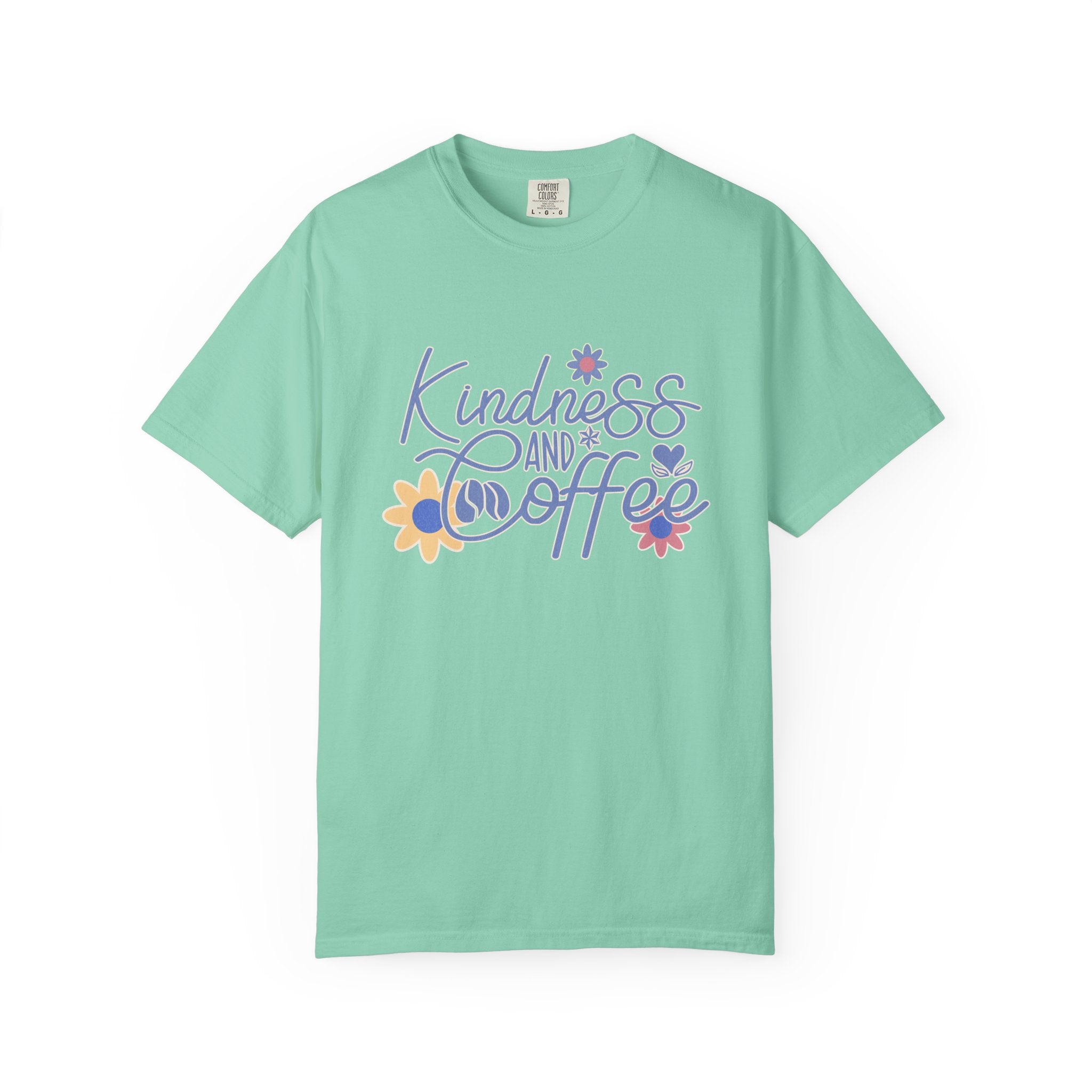 Textured Kindness and Coffee T-Shirt