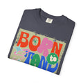 Born to Stand Out Graphic Textured T-Shirt