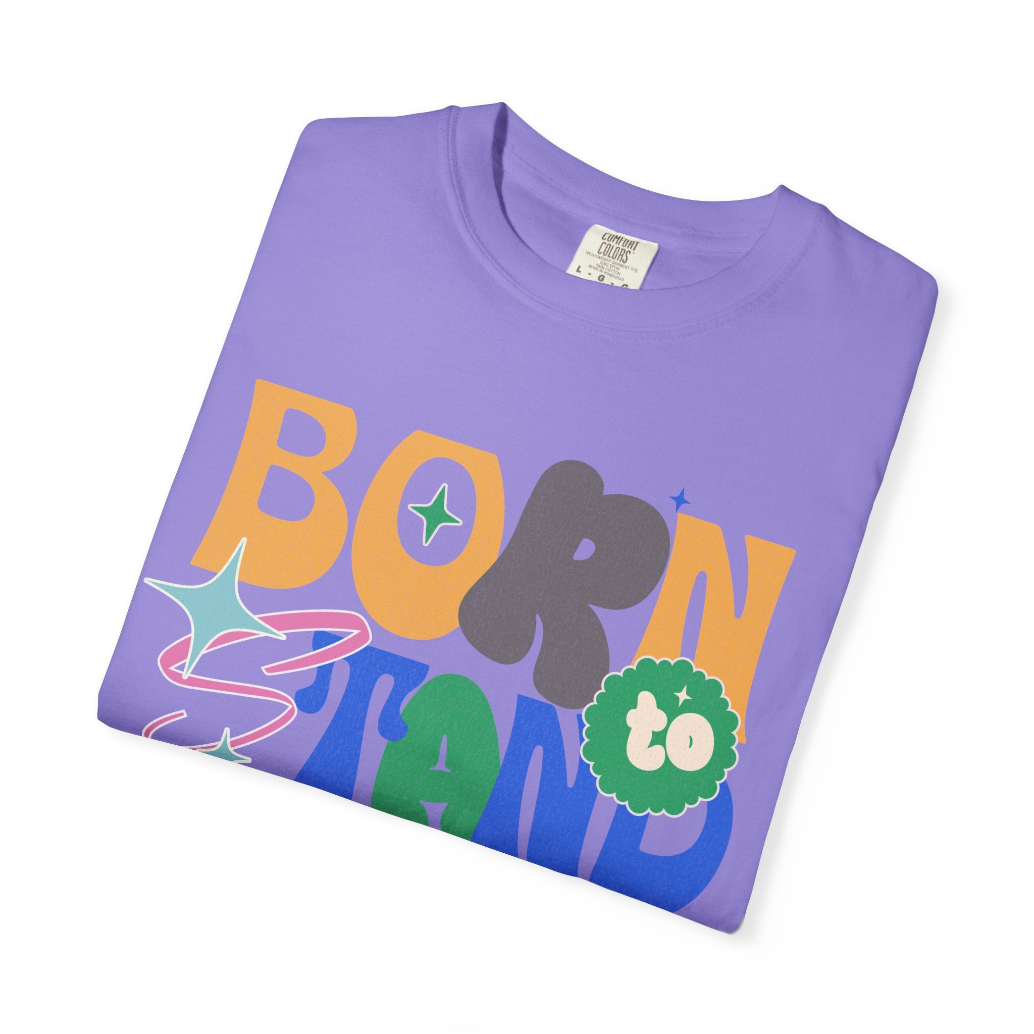Born to Stand Out Textured T-Shirt