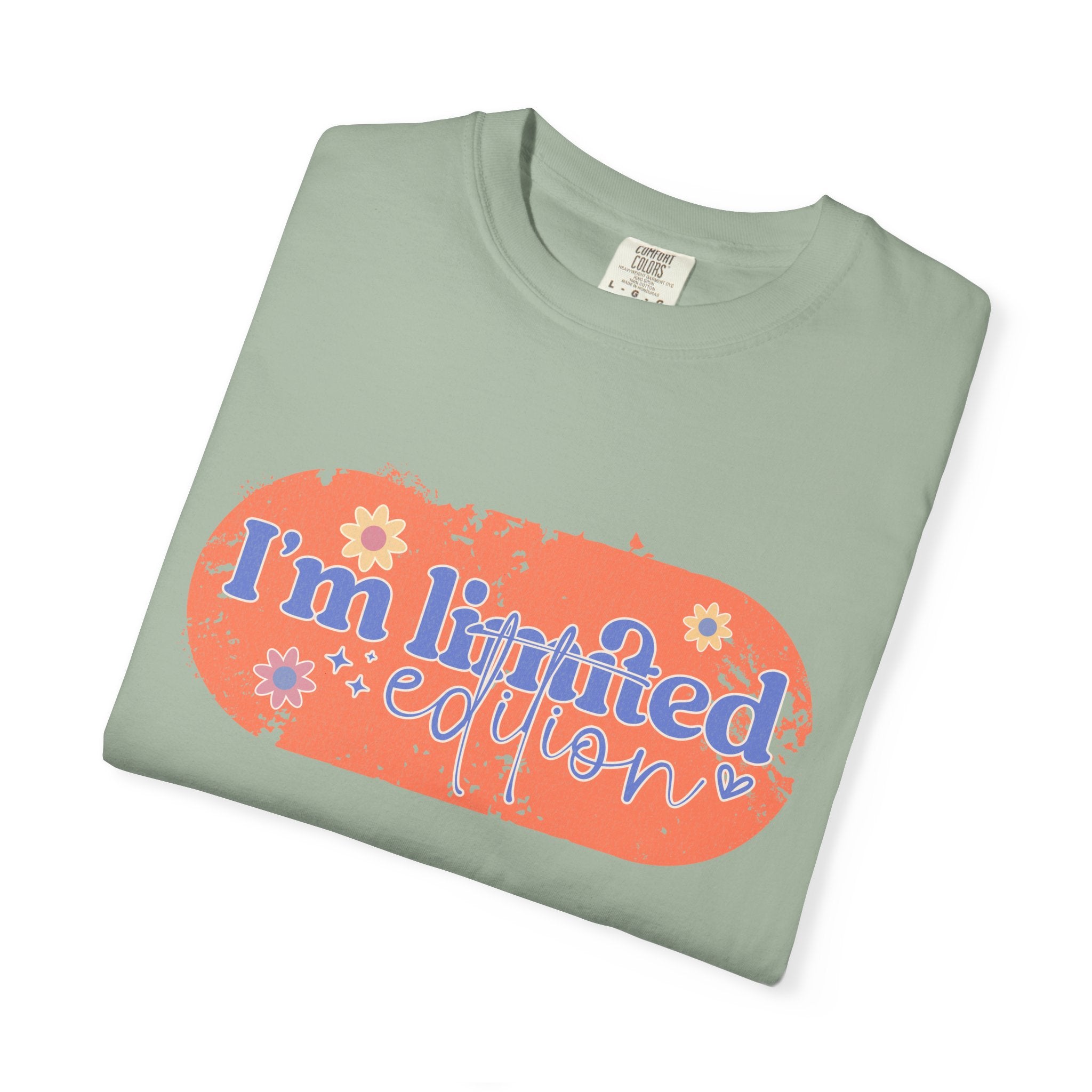 Textured I'm Limited Edition T-Shirt — Retro Floral Graphic Tee