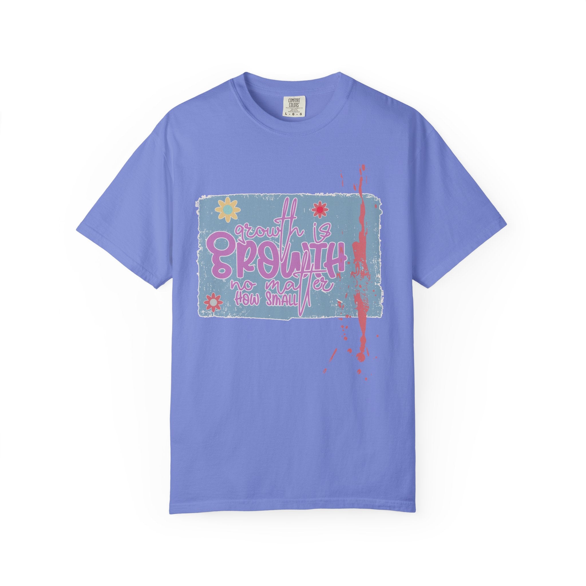 Textured Retro Growth Is Growth Tee