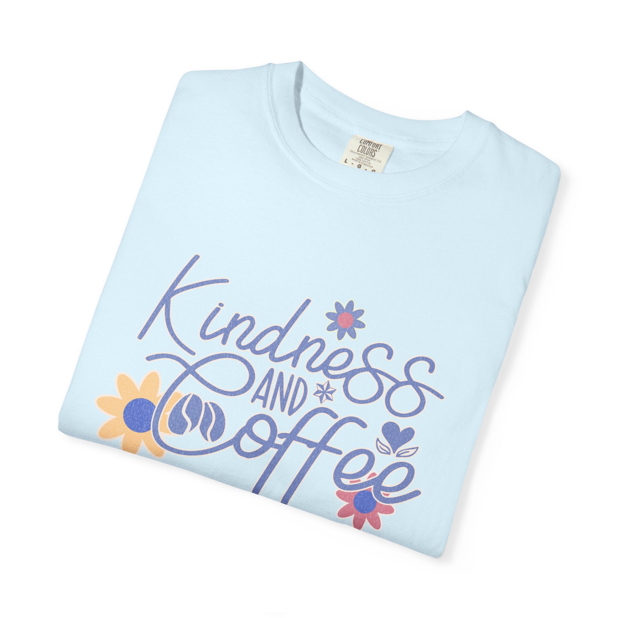 Textured Kindness and Coffee T-Shirt