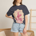Textured Surf Beach Vintage T-Shirt — 'Beach Bums & Good Vibes' Retro Surf Graphic