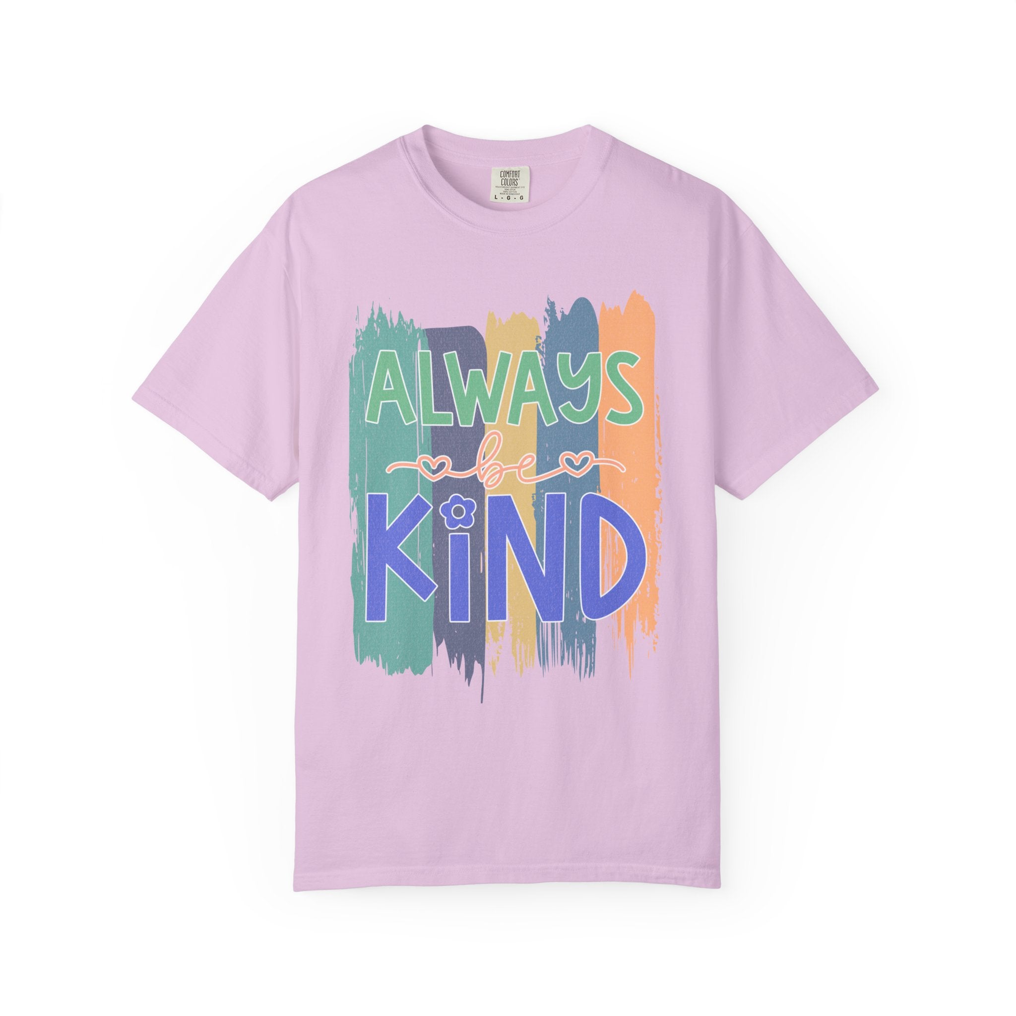 Textured Always Kind T-Shirt — Inspirational Positive Message Tee