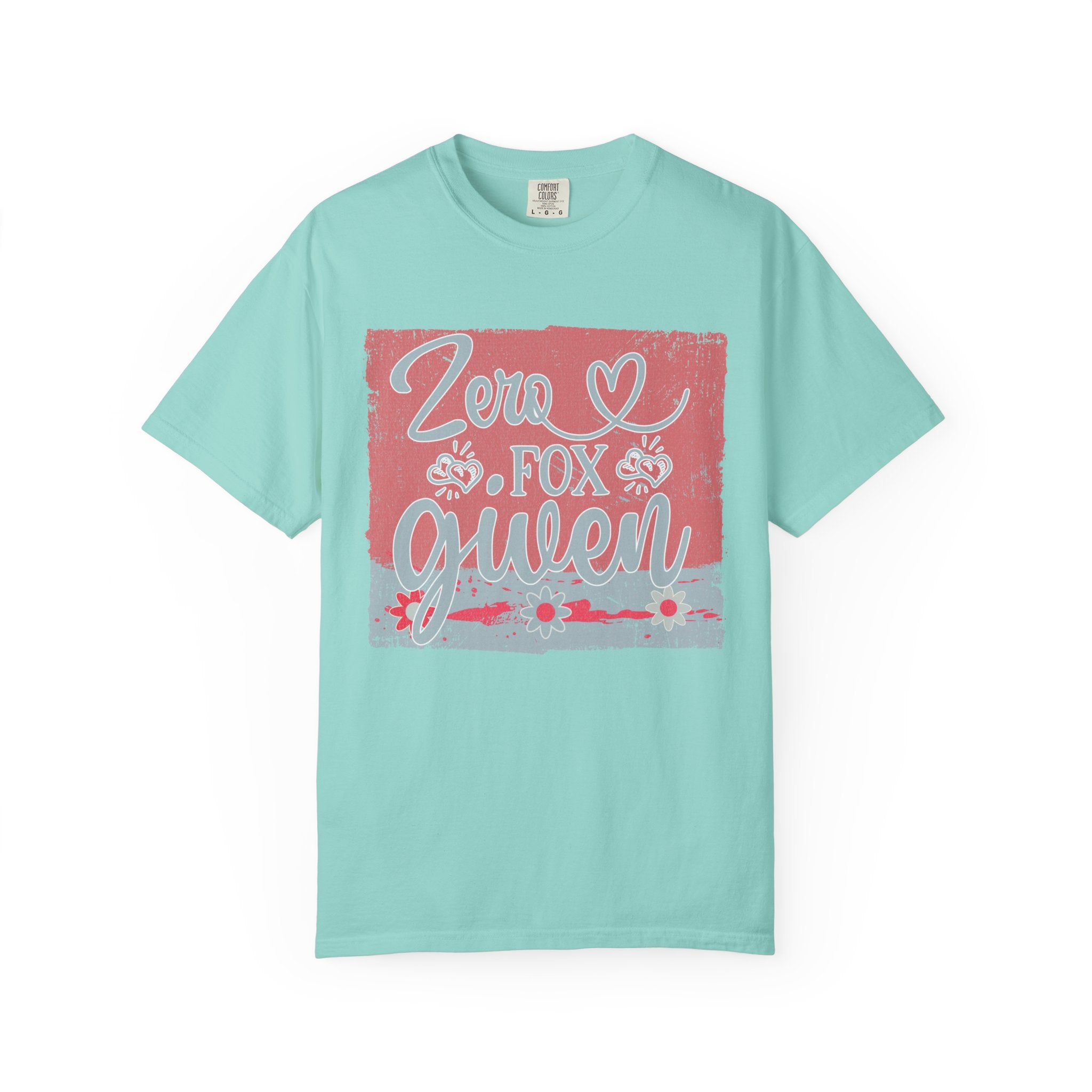 Textured Zero Fox Given T‑Shirt — Funny Retro Rose Graphic Tee